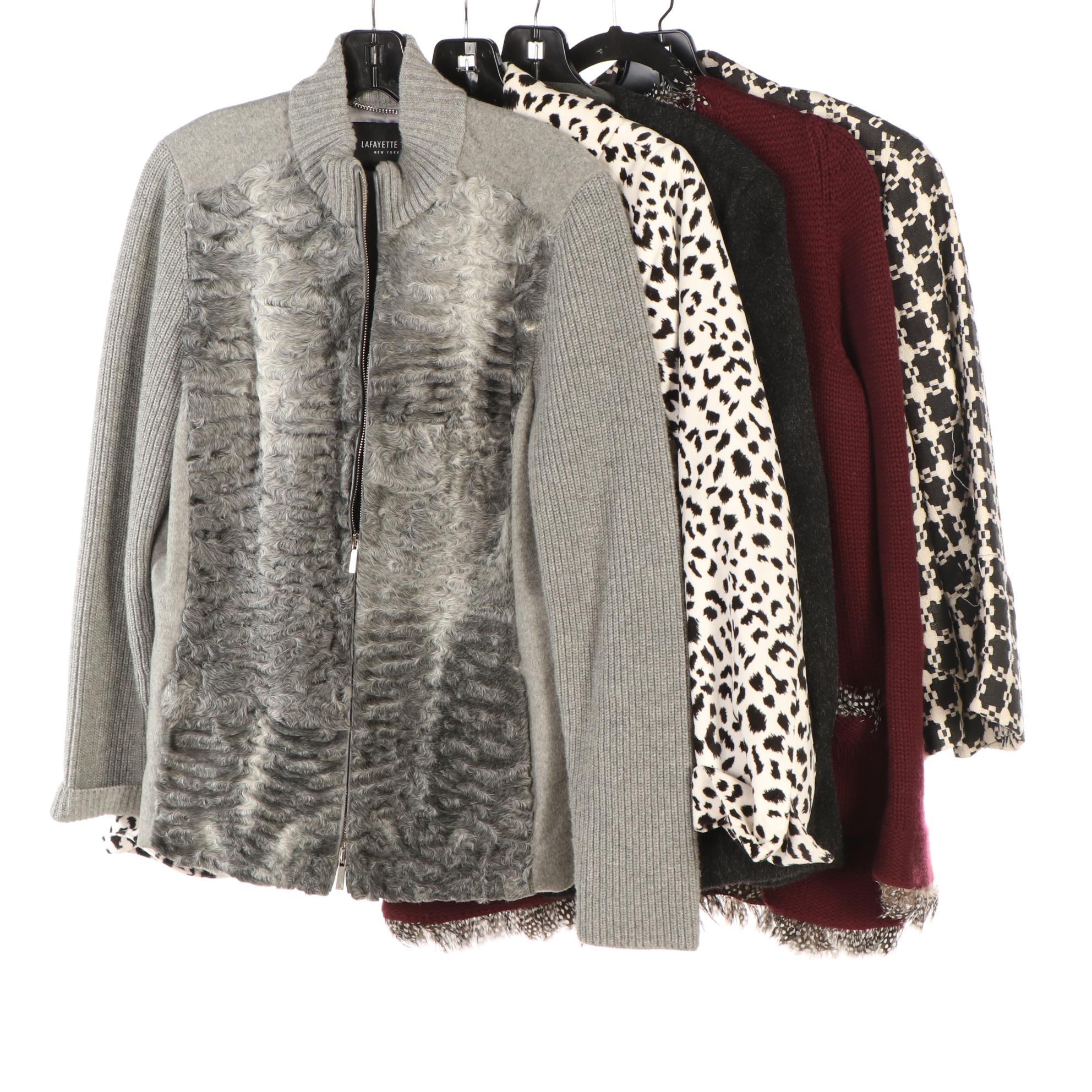 Oscar de la Renta Cardigan with Milly, Neiman Marcus, and More Jackets