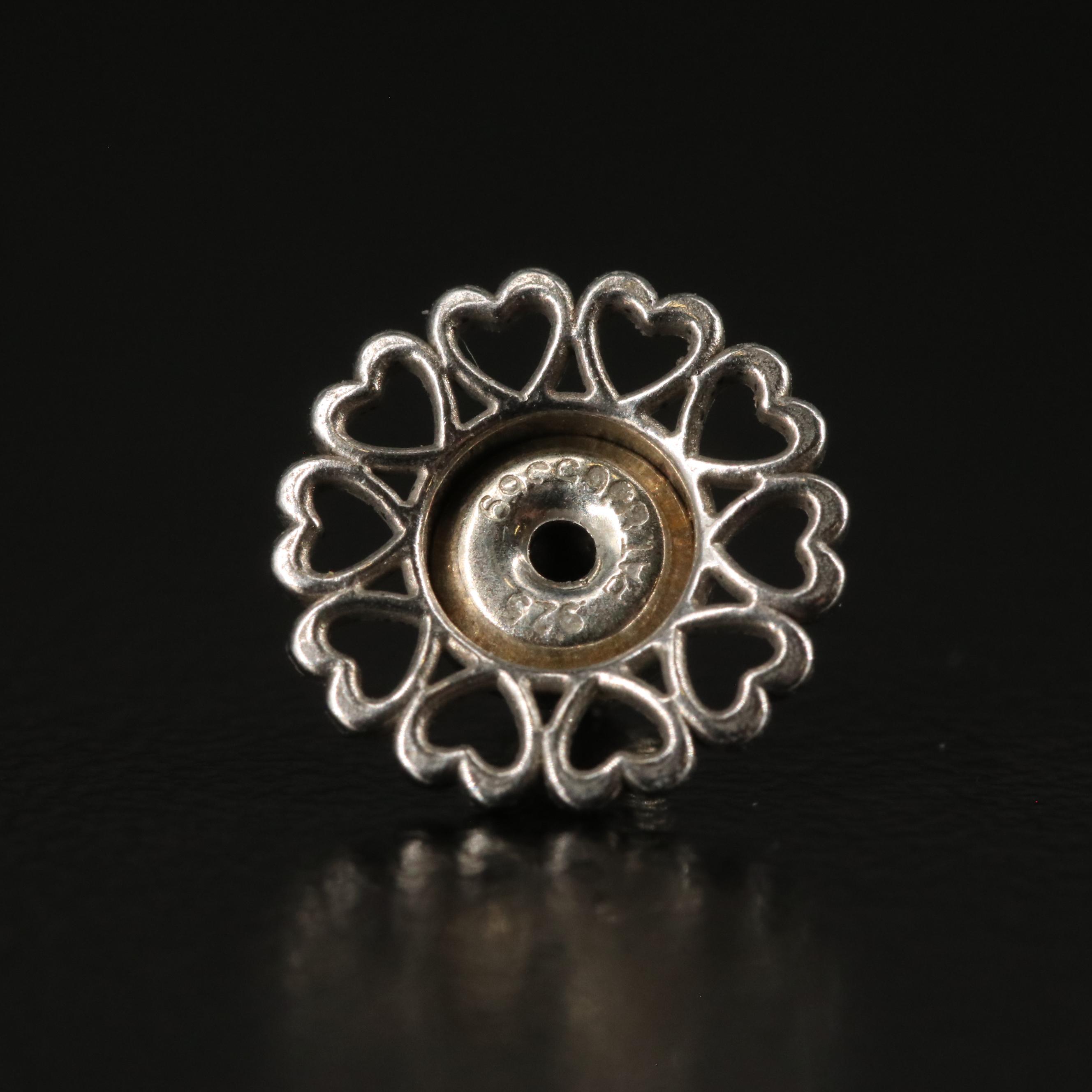 Sterling Pearl and White Topaz Earrings