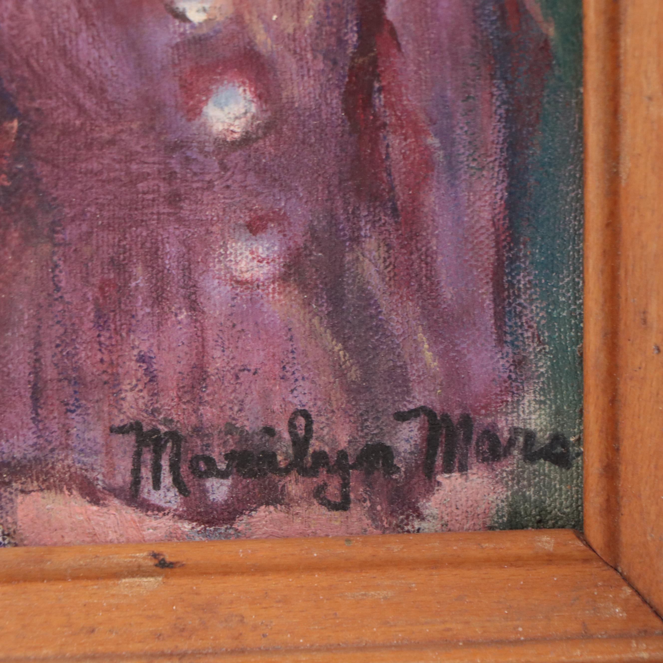 Marilyn Mars Oil Painting of Little Rascals Characters