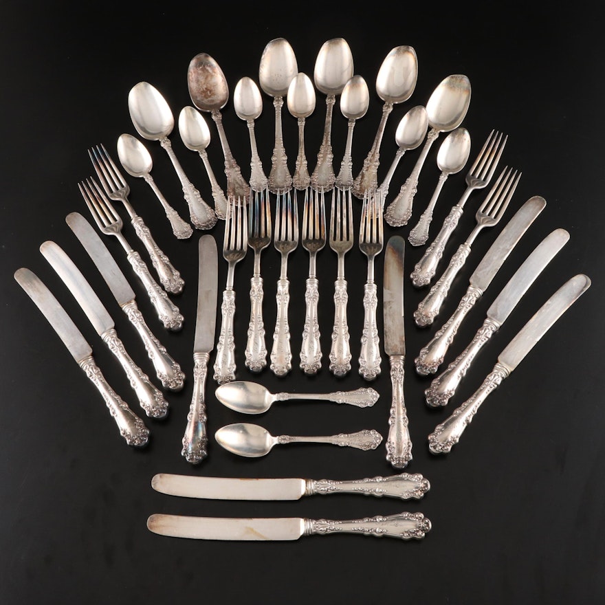 Rogers Bros "Berkshire" Silver Plate Flatware