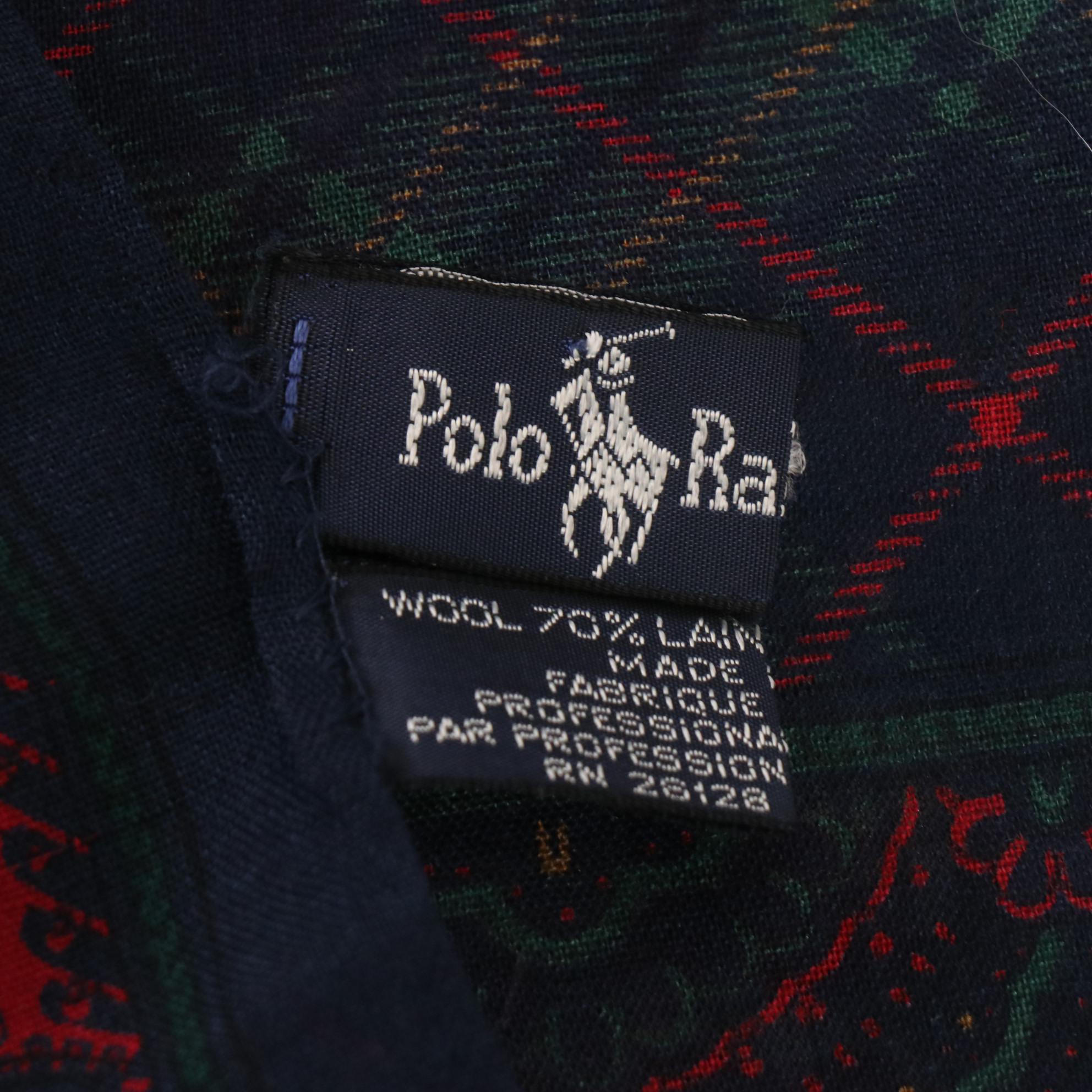 Ralph Lauren Floral and Plaid Lightweight Square Scarves