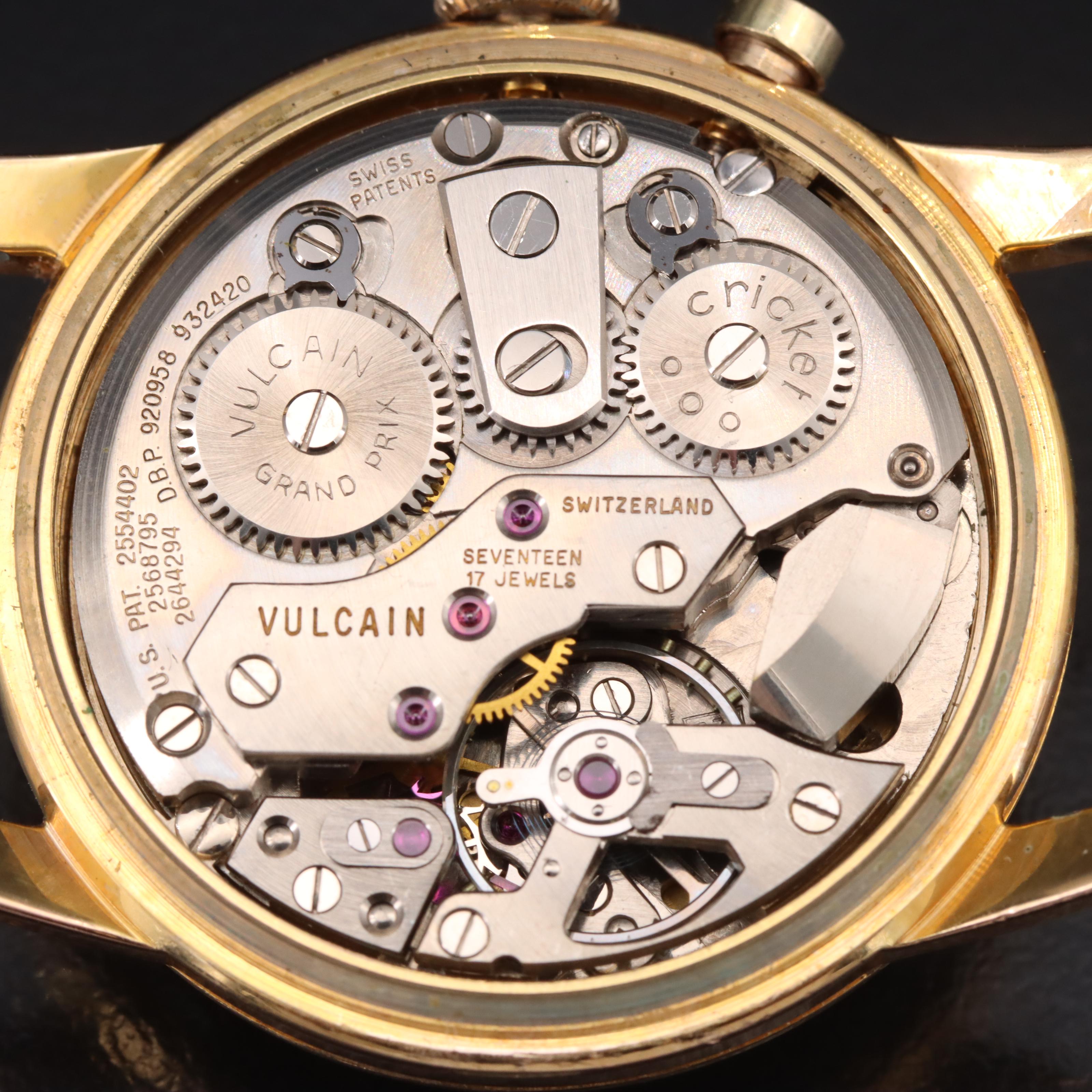 Vintage Vulcain Cricket Watch