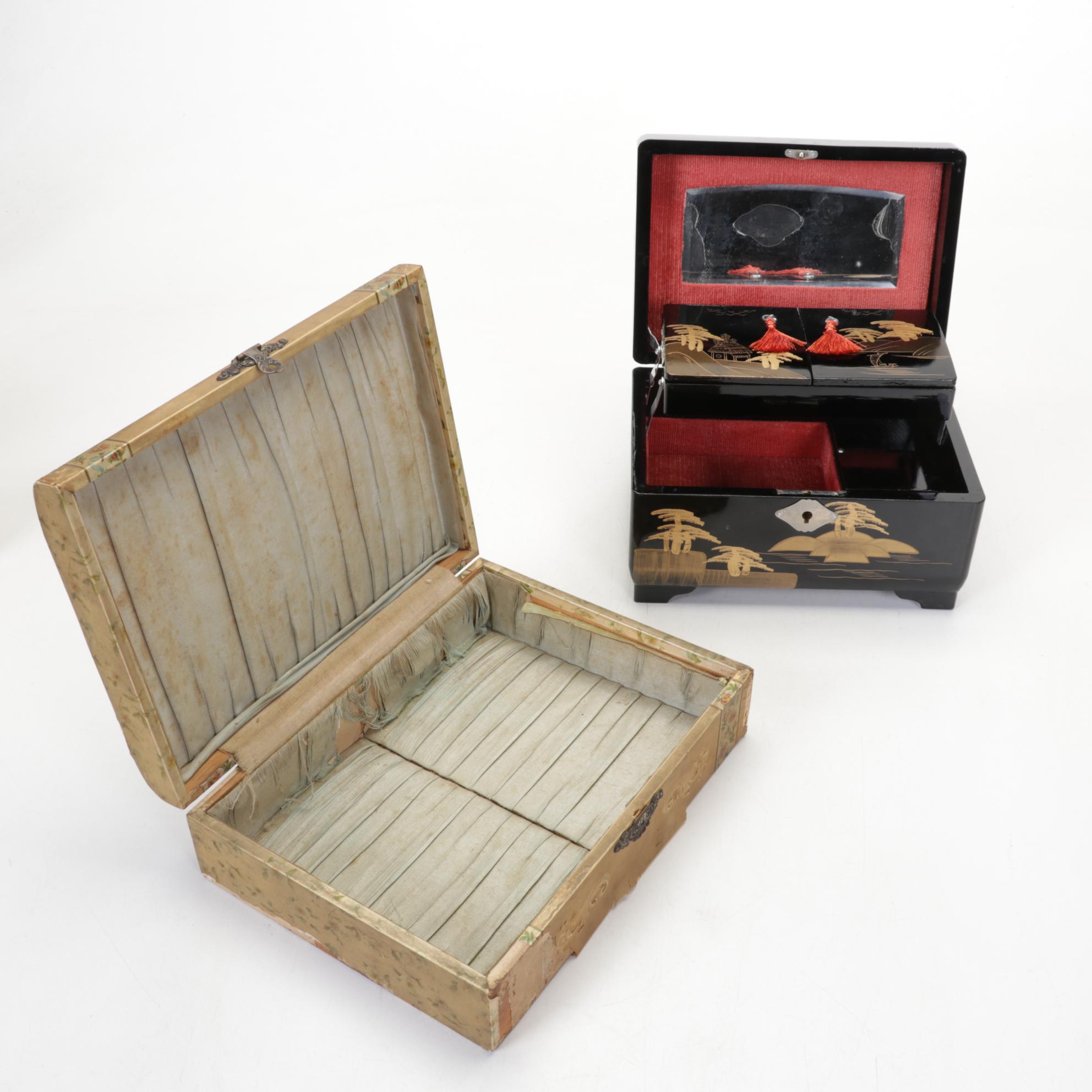 Armor Bronze Bookends with Other Decorative Boxes and Decor, 20th Century