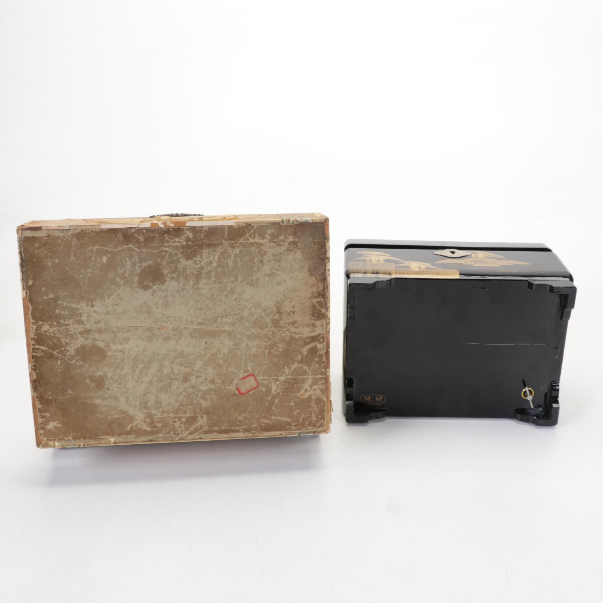 Armor Bronze Bookends with Other Decorative Boxes and Decor, 20th Century