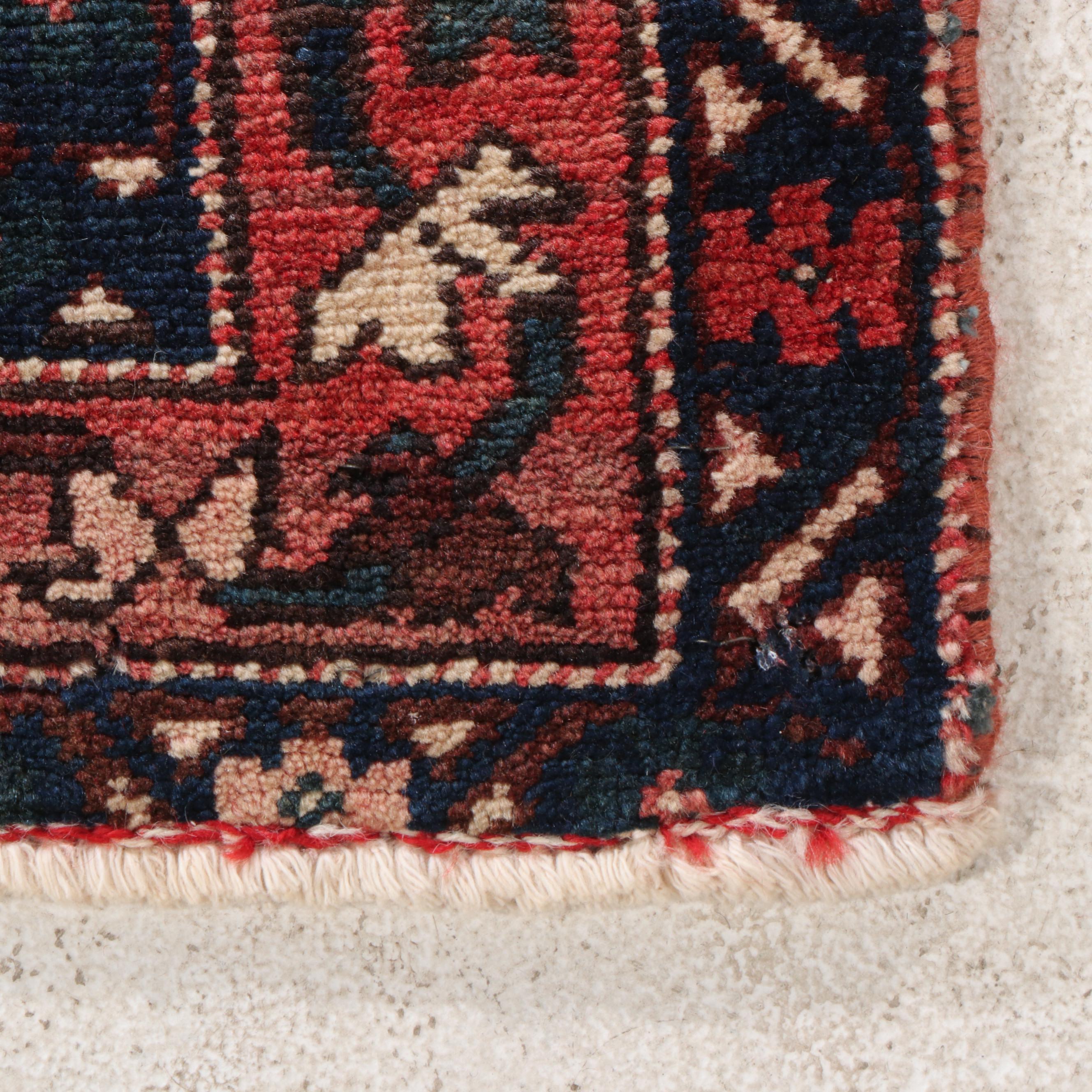 4'7 x 6'11 Hand-Knotted Persian Sirjan Area Rug