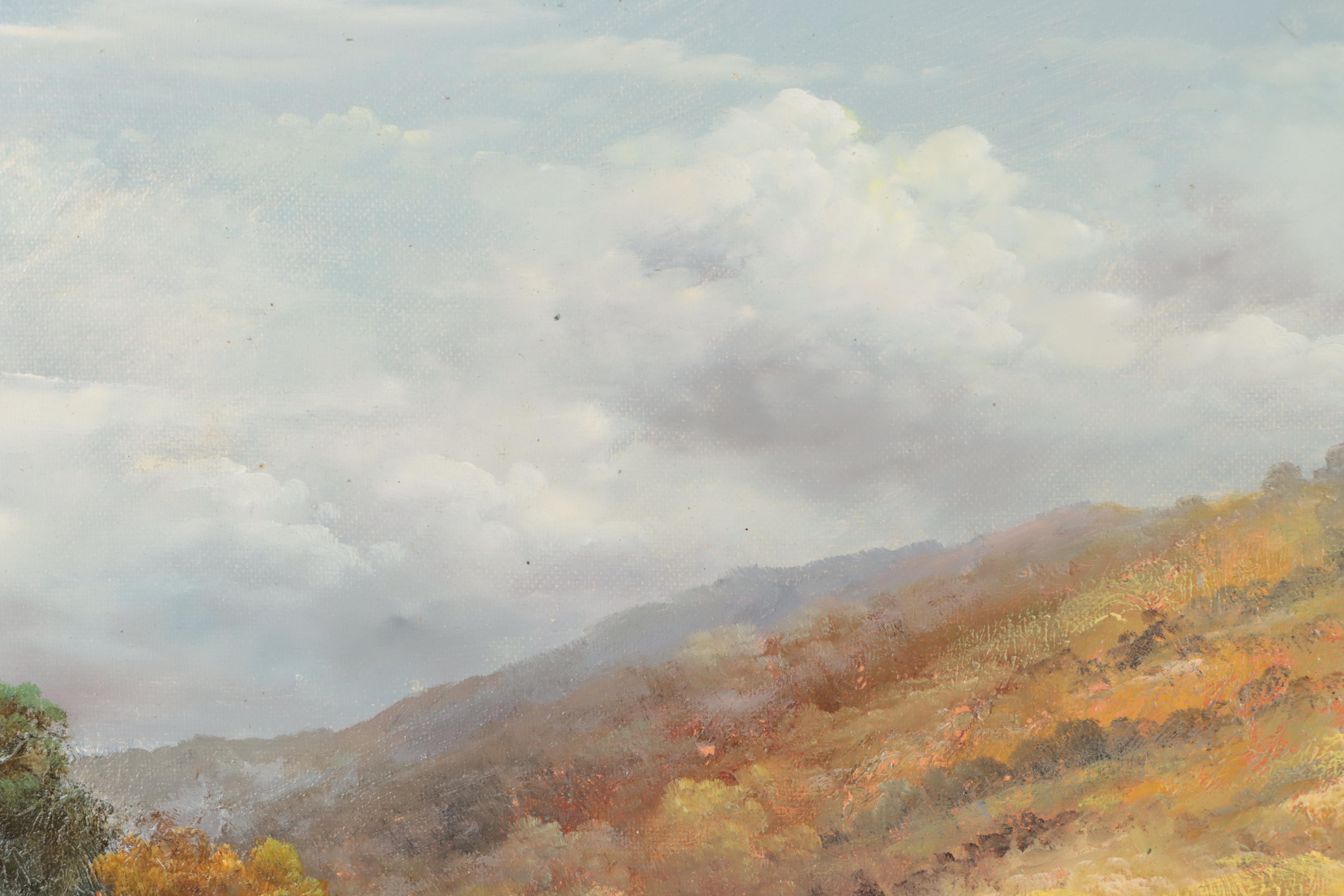 Landscape Oil Painting, Late 20th Century