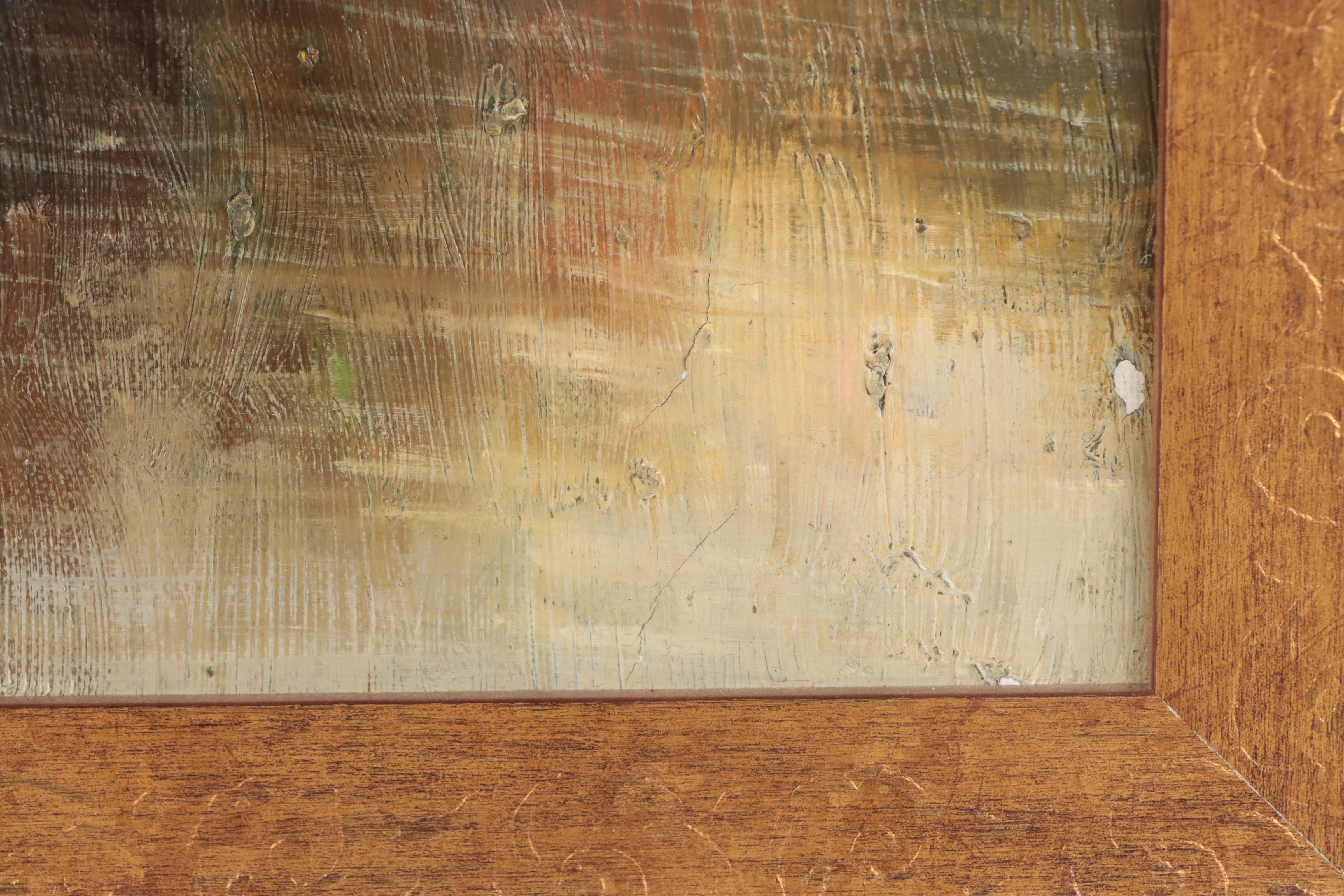 Landscape Oil Painting, Late 20th Century