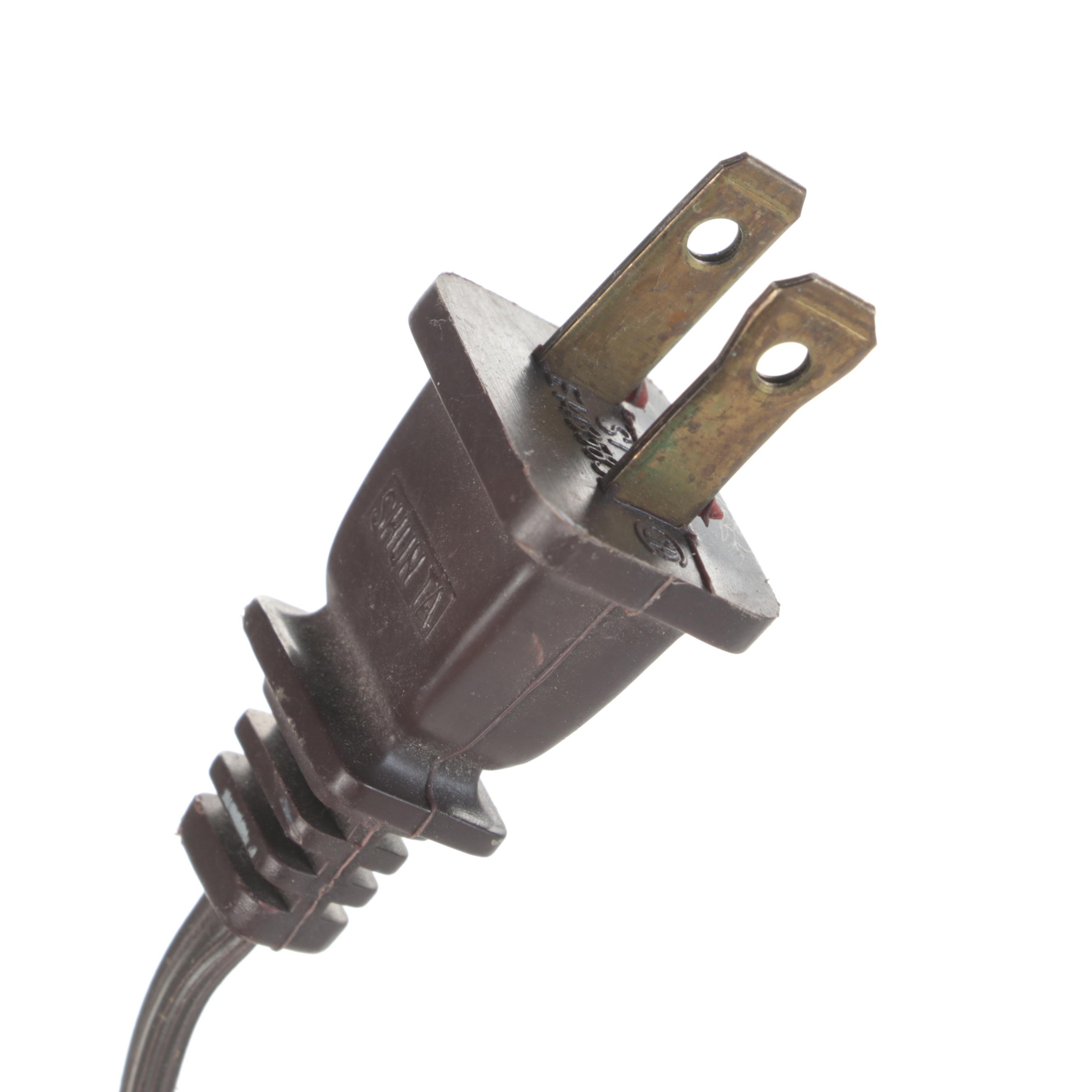 Thomas Kinkade Slag Glass Delphiniums Table Lamp