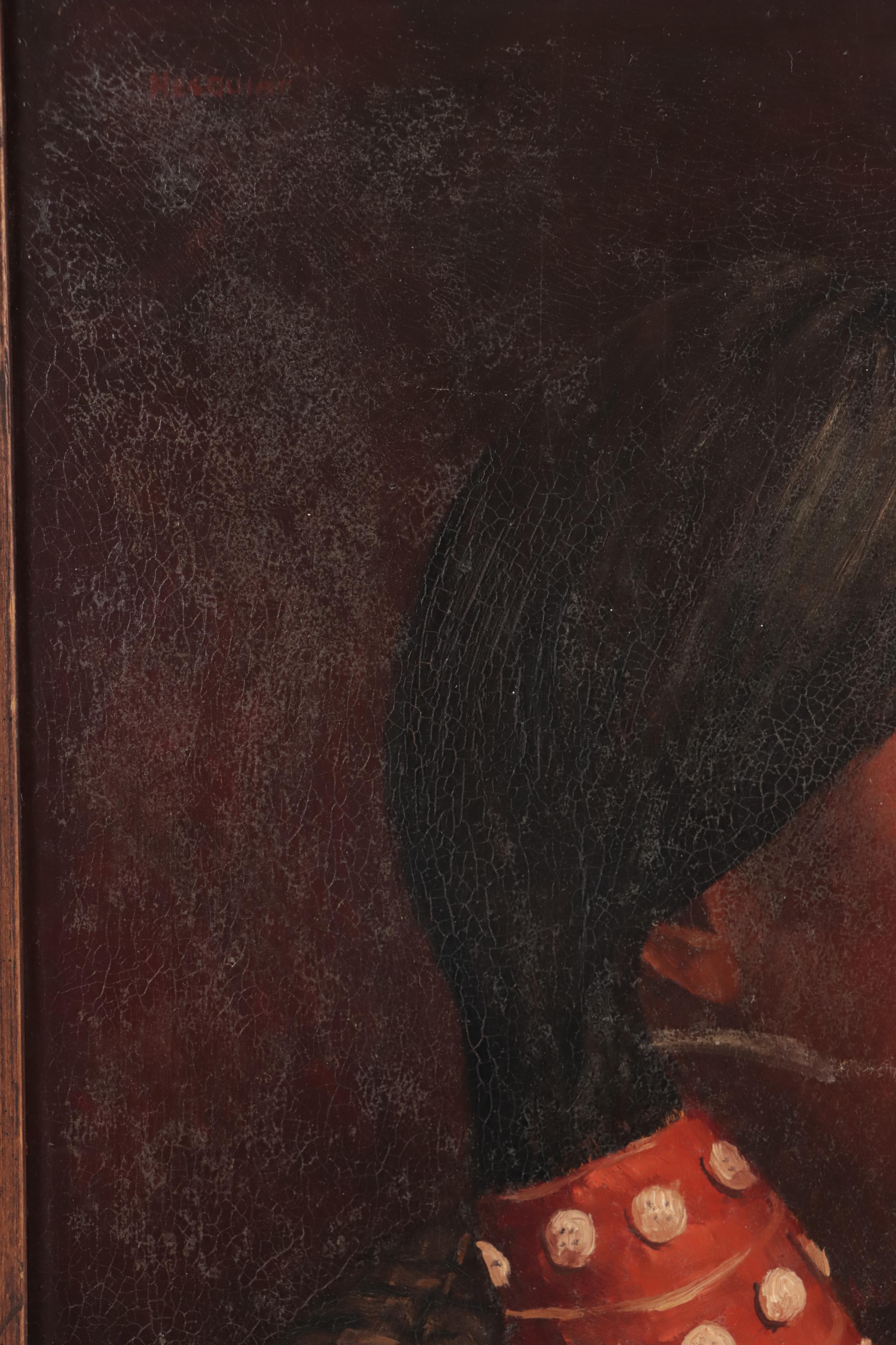 John Dugan Oil Painting "Hesquiaht Squaw," Mid to Late 20th Century