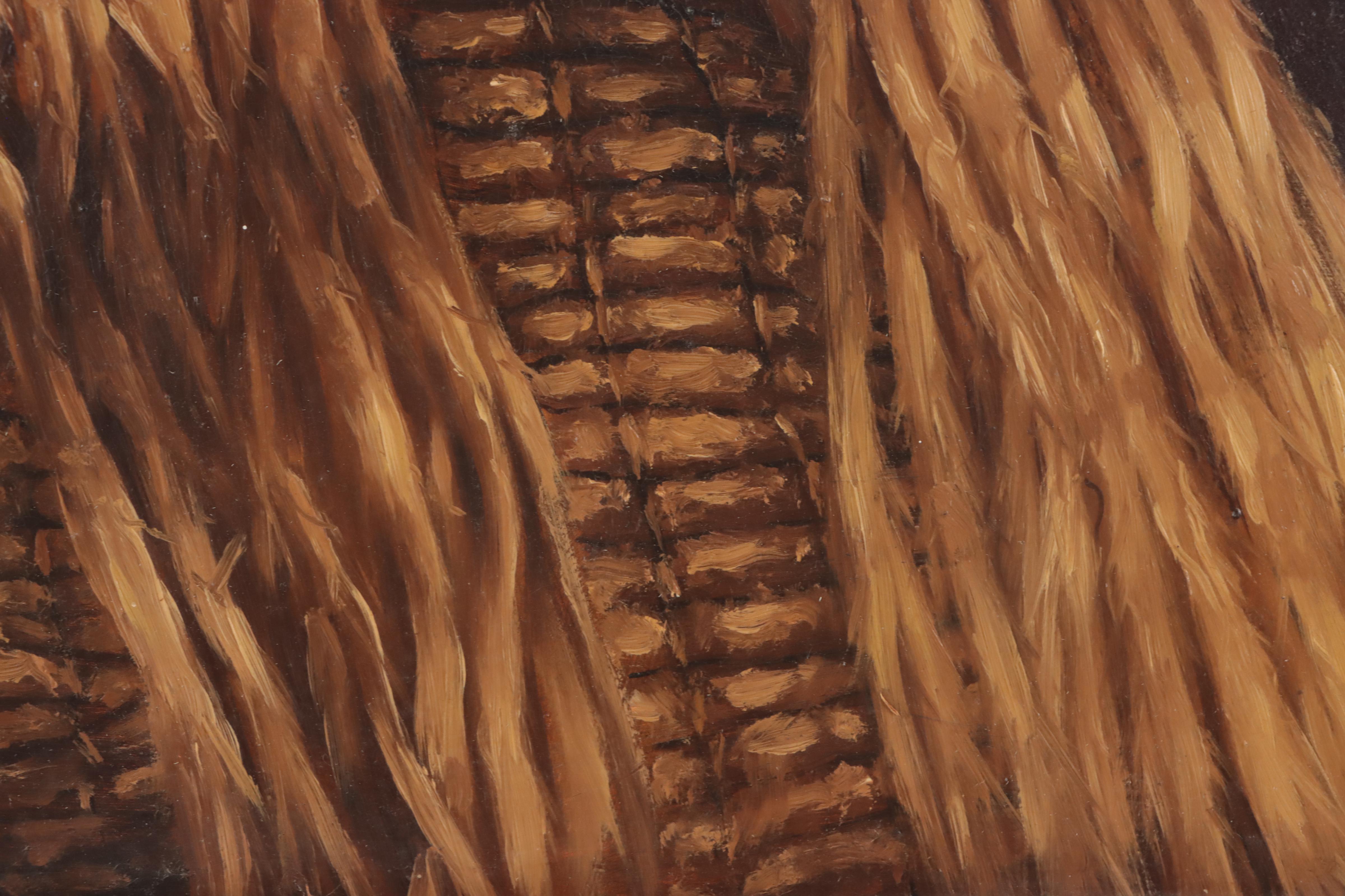 John Dugan Oil Painting "Hesquiaht Squaw," Mid to Late 20th Century