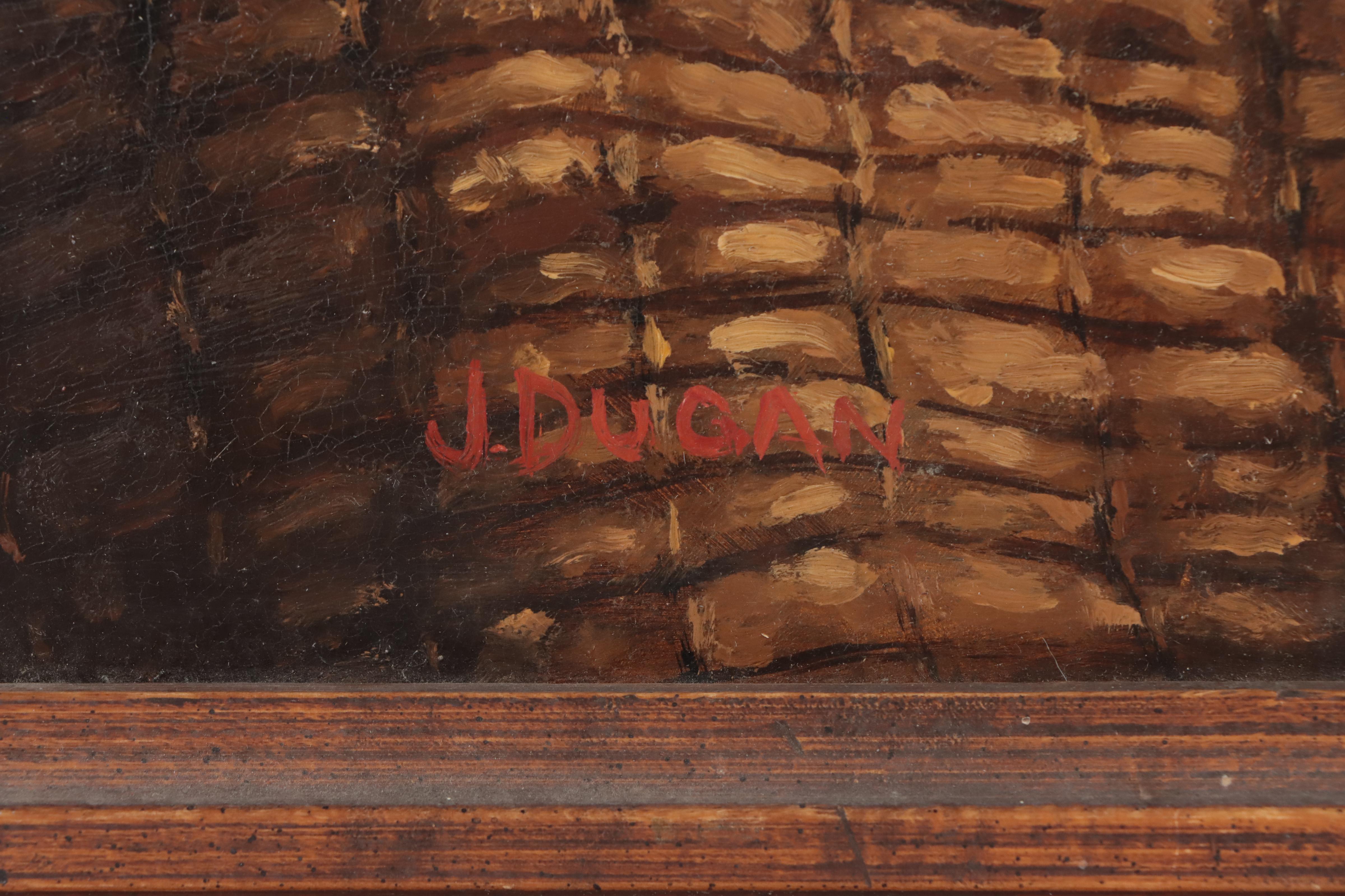 John Dugan Oil Painting "Hesquiaht Squaw," Mid to Late 20th Century