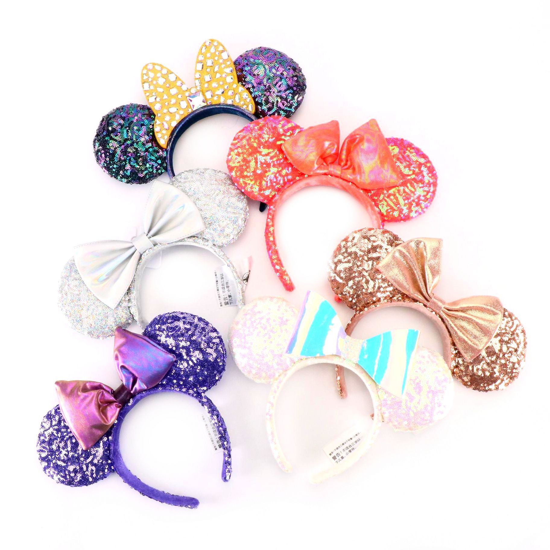 Disney Minnie Ear Sequined Headbands