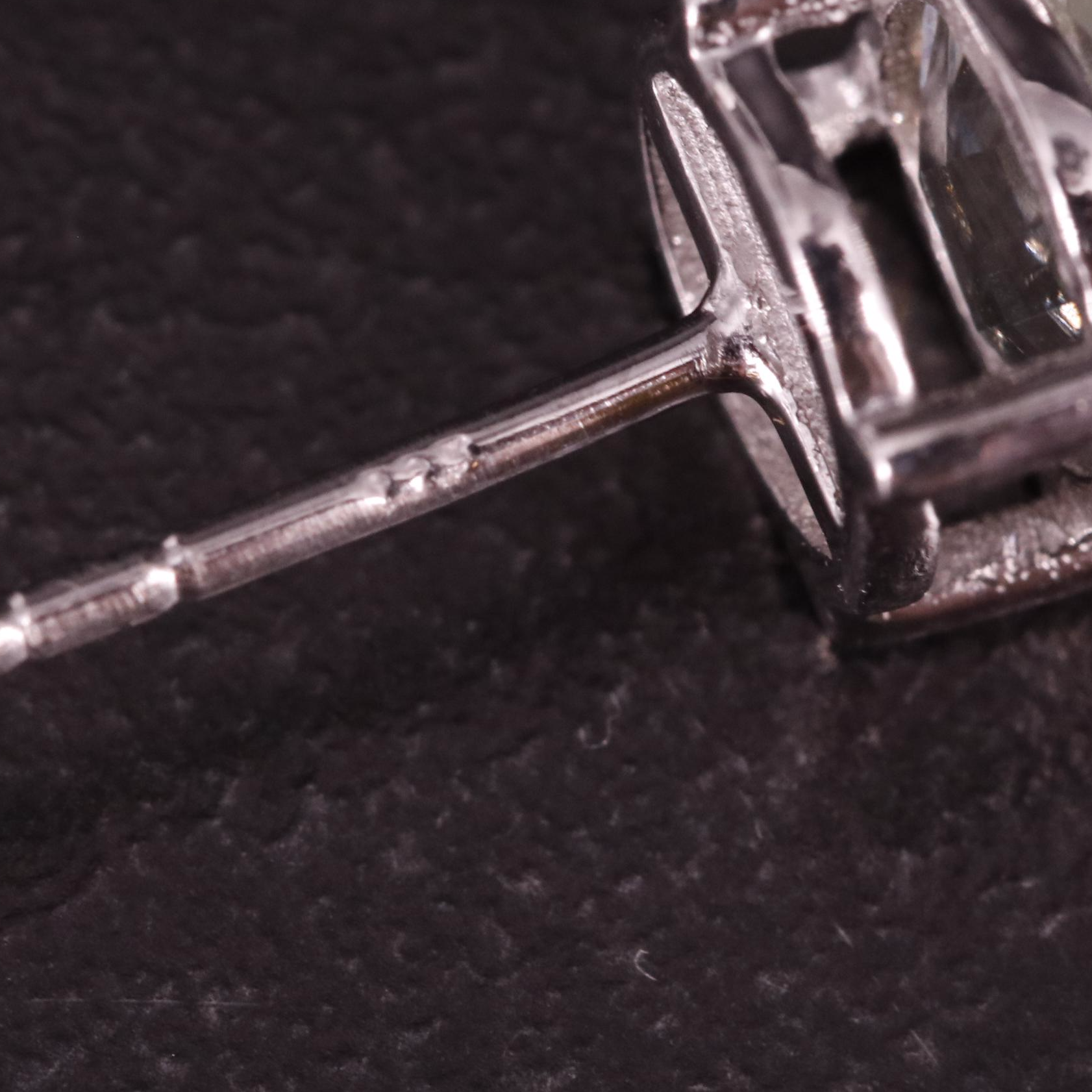 Sterling Prasiolite Stud Earrings