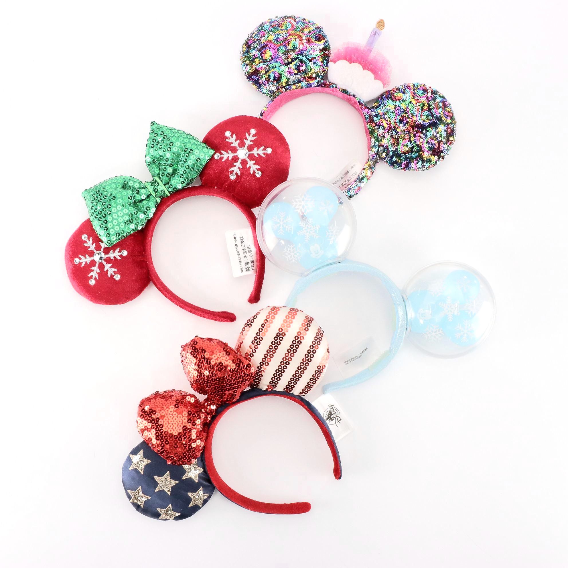 Disney Minnie Ear Sequined Headbands and Light-Up Headband
