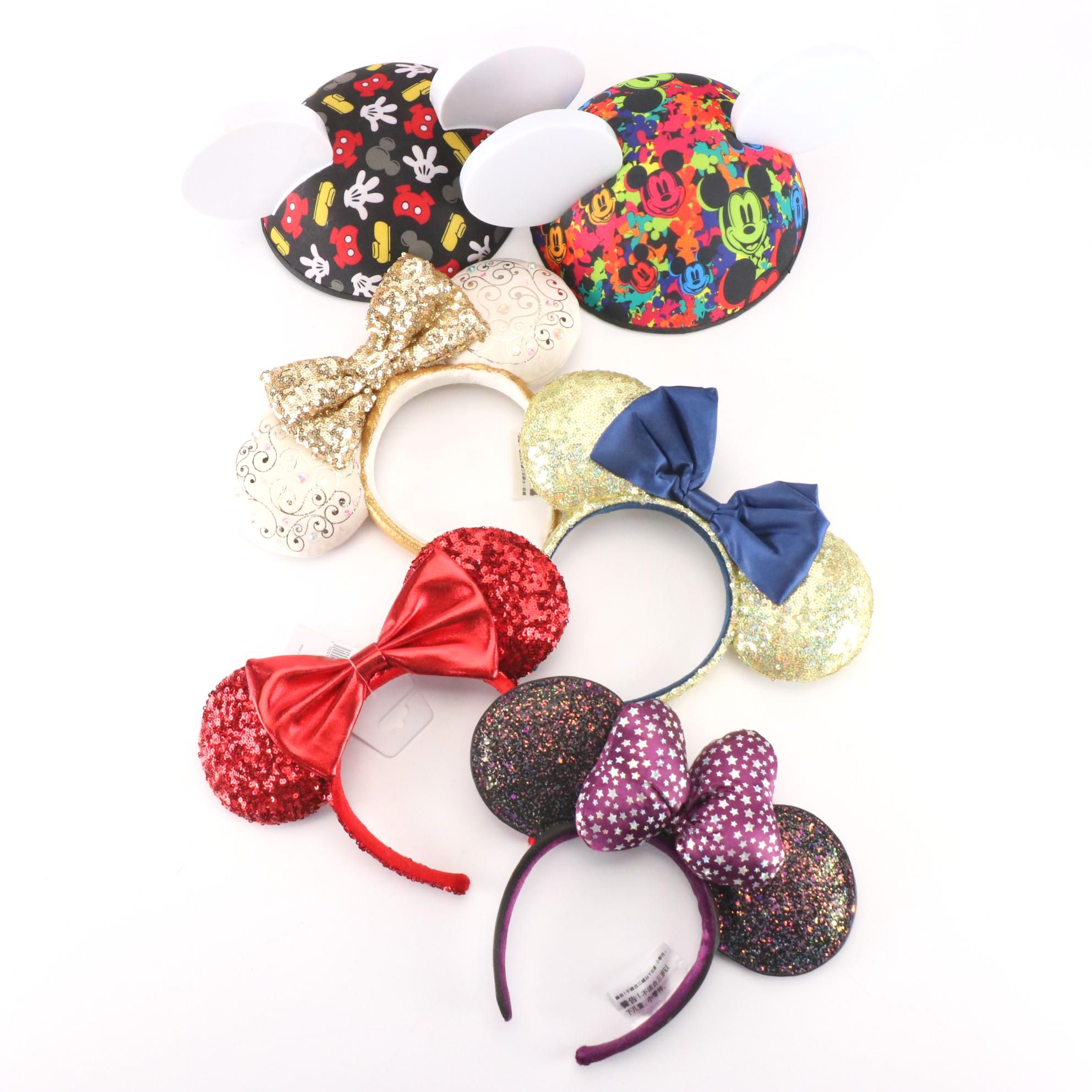 Disney Minnie Ear Sequined Headbands and Mickey Magical Glow Ears
