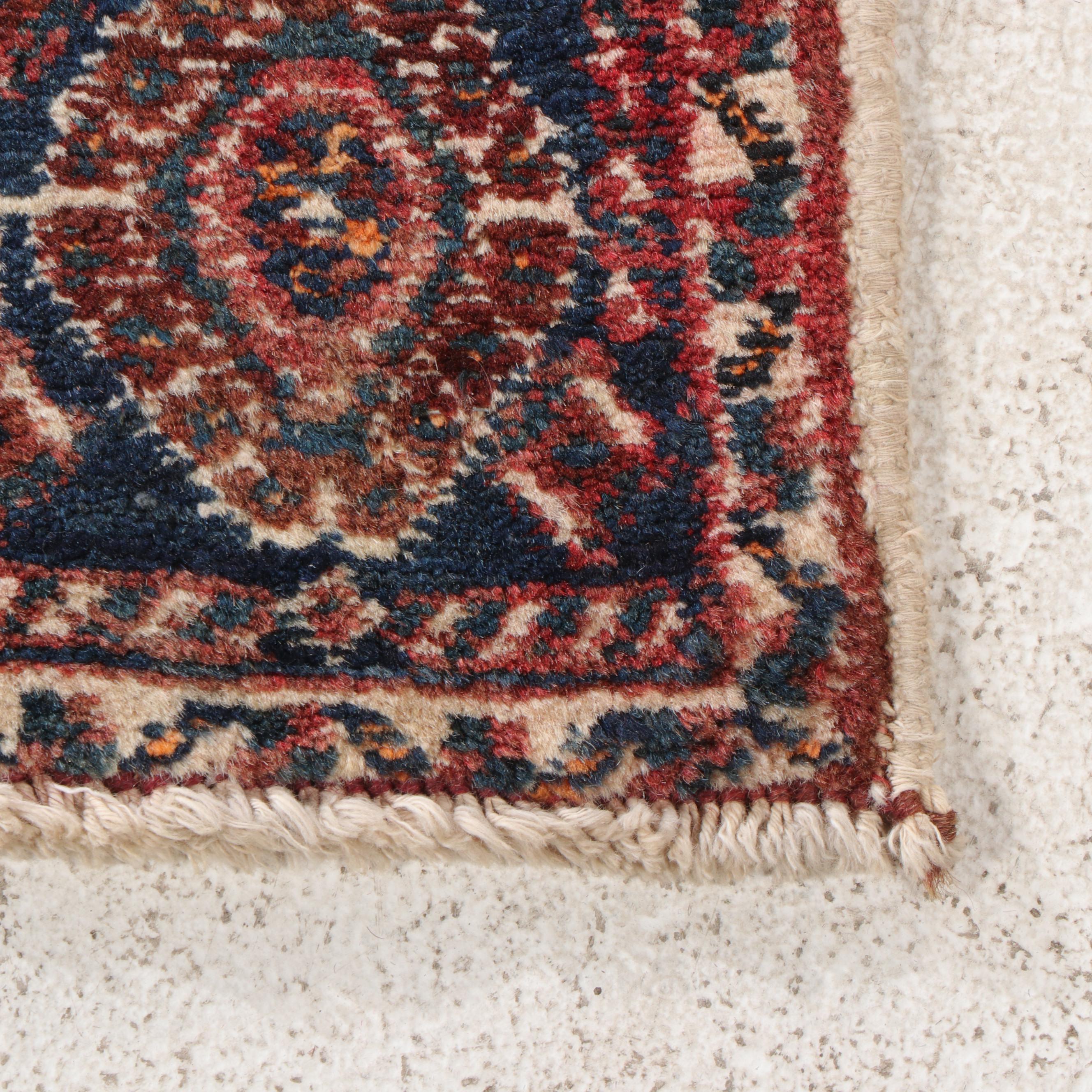 5' x 6'4 Hand-Knotted Persian Sirjan Area Rug