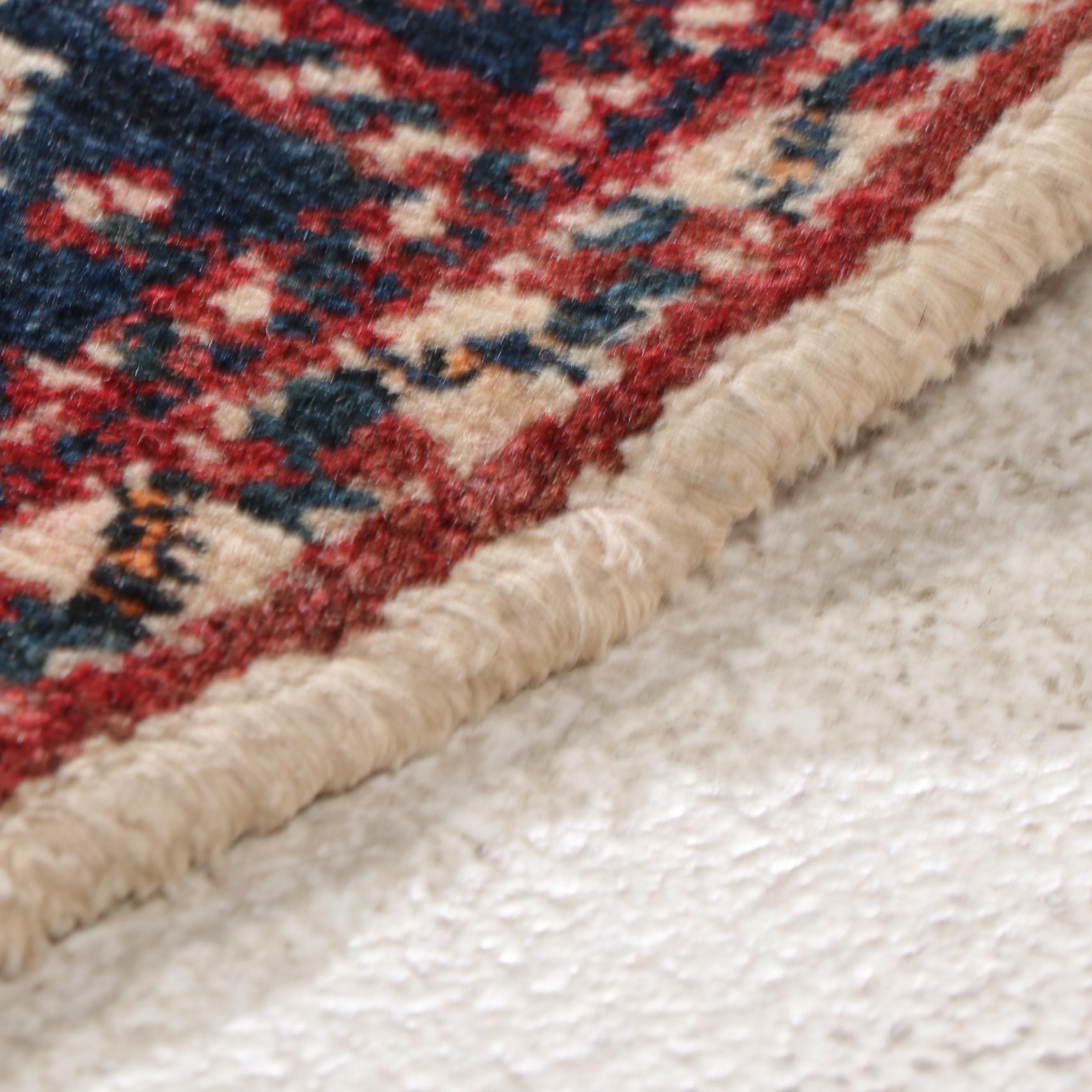 5' x 6'4 Hand-Knotted Persian Sirjan Area Rug