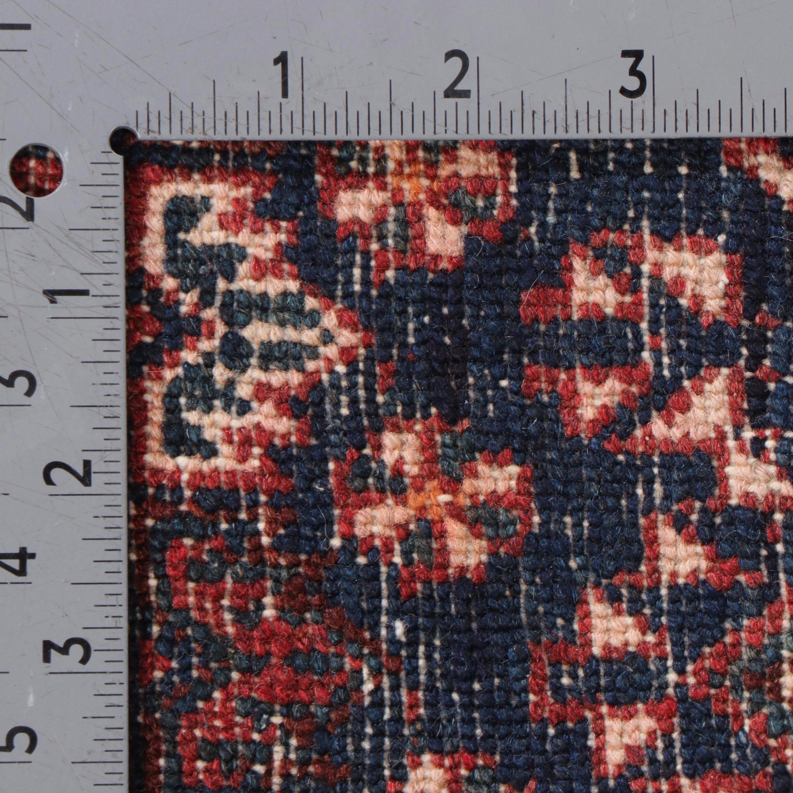 5' x 6'4 Hand-Knotted Persian Sirjan Area Rug