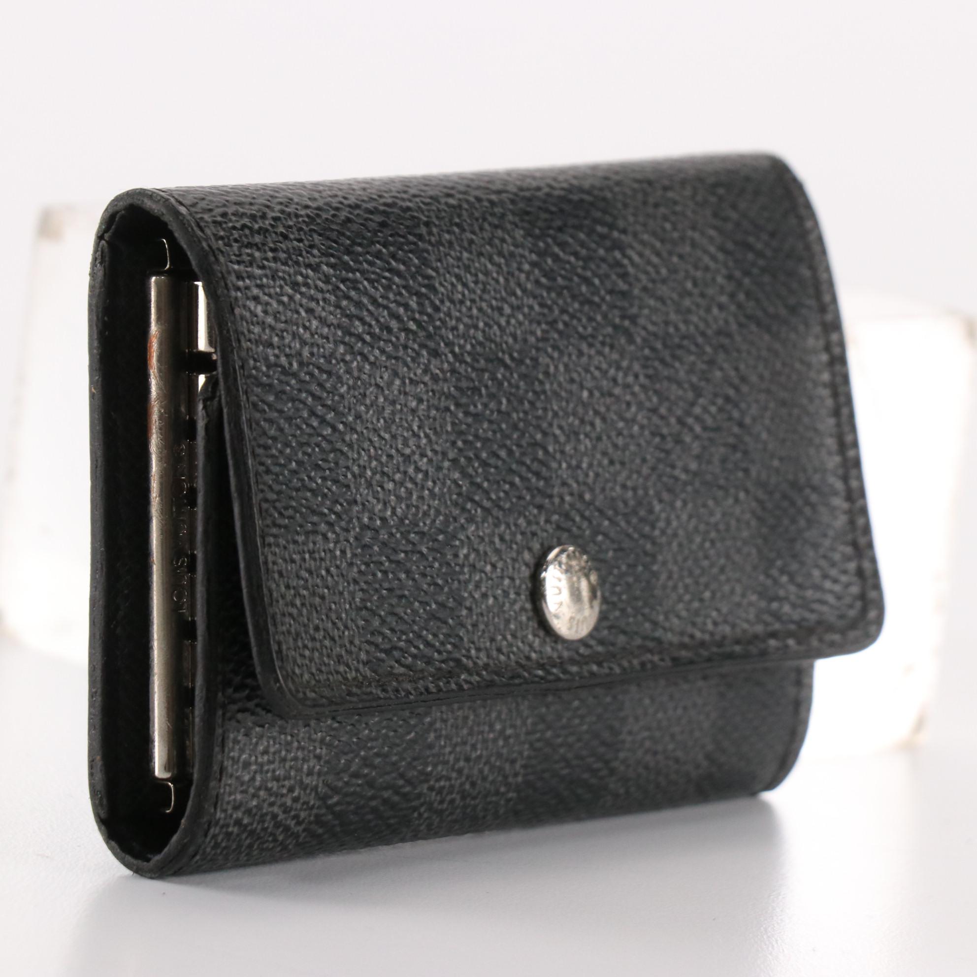 Louis Vuitton Multicles Key Holder in Graphite Damier Canvas