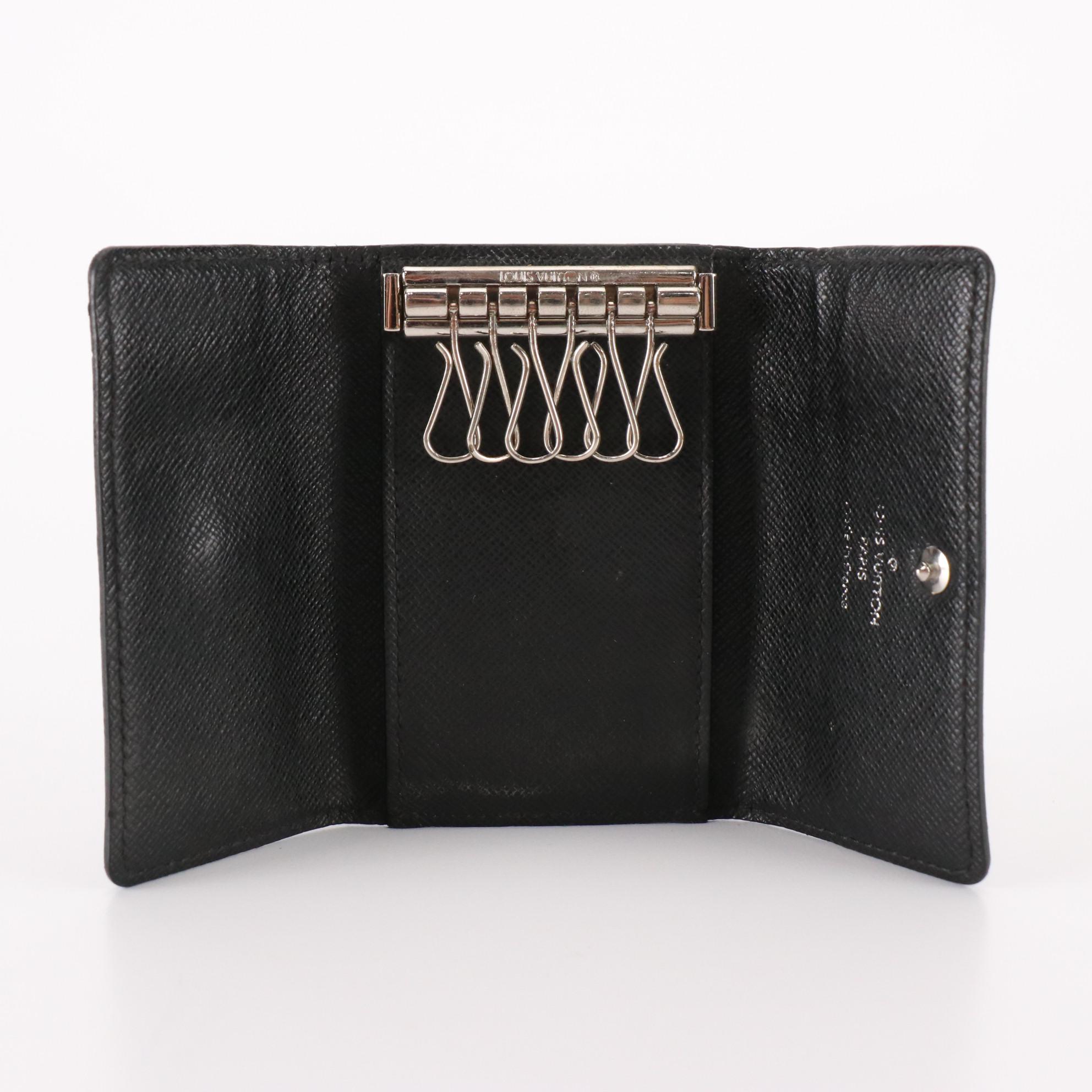 Louis Vuitton Multicles Key Holder in Graphite Damier Canvas