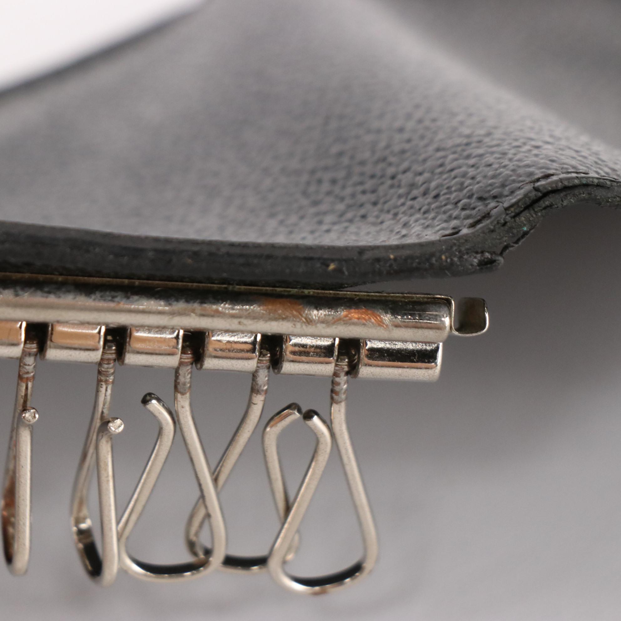 Louis Vuitton Multicles Key Holder in Graphite Damier Canvas