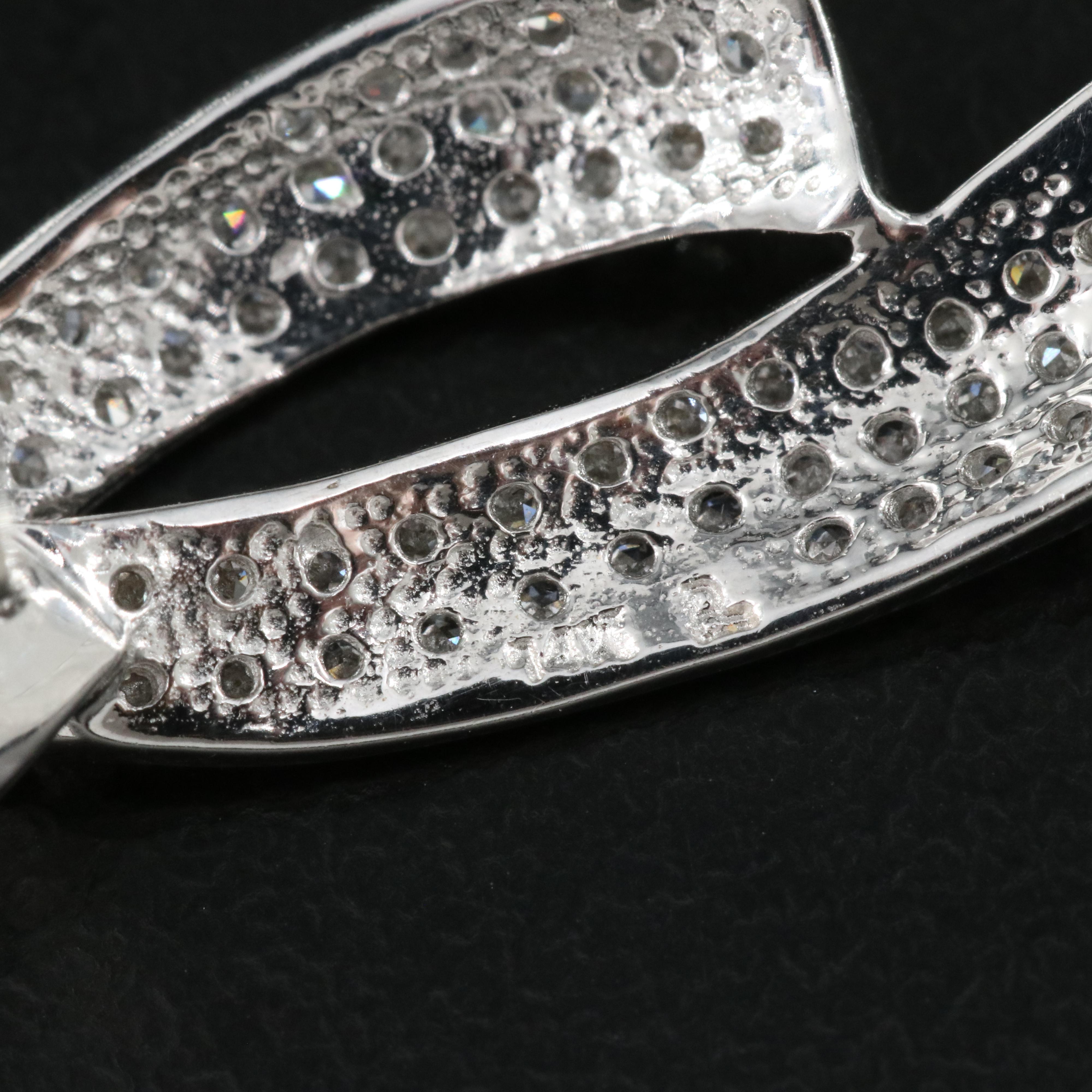 14K 0.47 CTW Diamond Ribbon Earrings