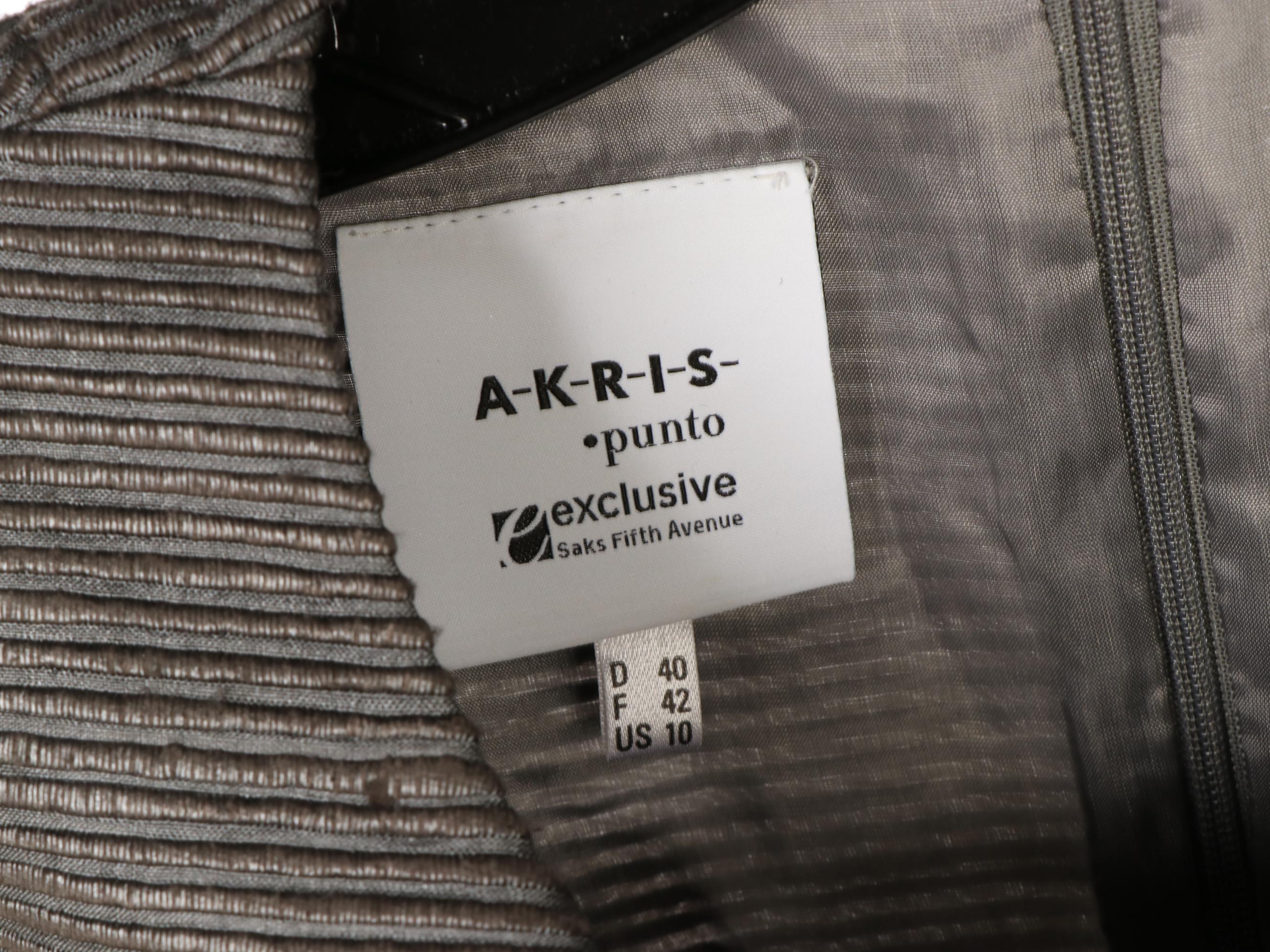 Armani Collezioni Velvet Jacket with Oleg Cassini Beaded Skirt Suit and More