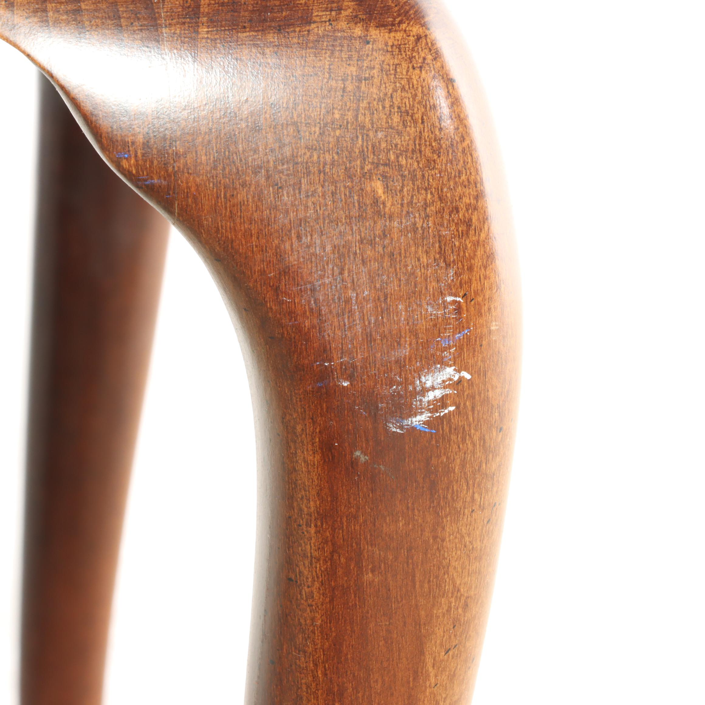 American Drew Queen Anne Style Cherry Silver Chest-on-Stand, Late 20th Century