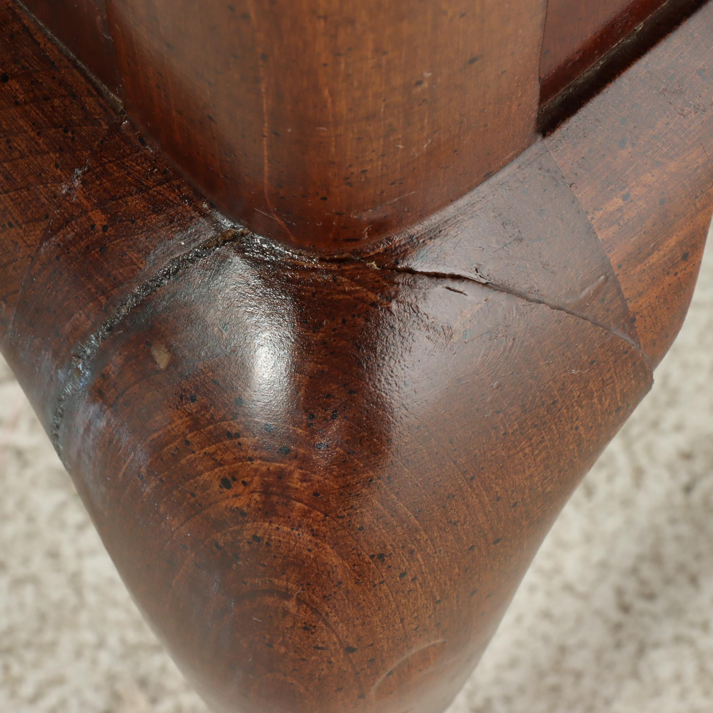 American Drew Queen Anne Style Cherry Silver Chest-on-Stand, Late 20th Century