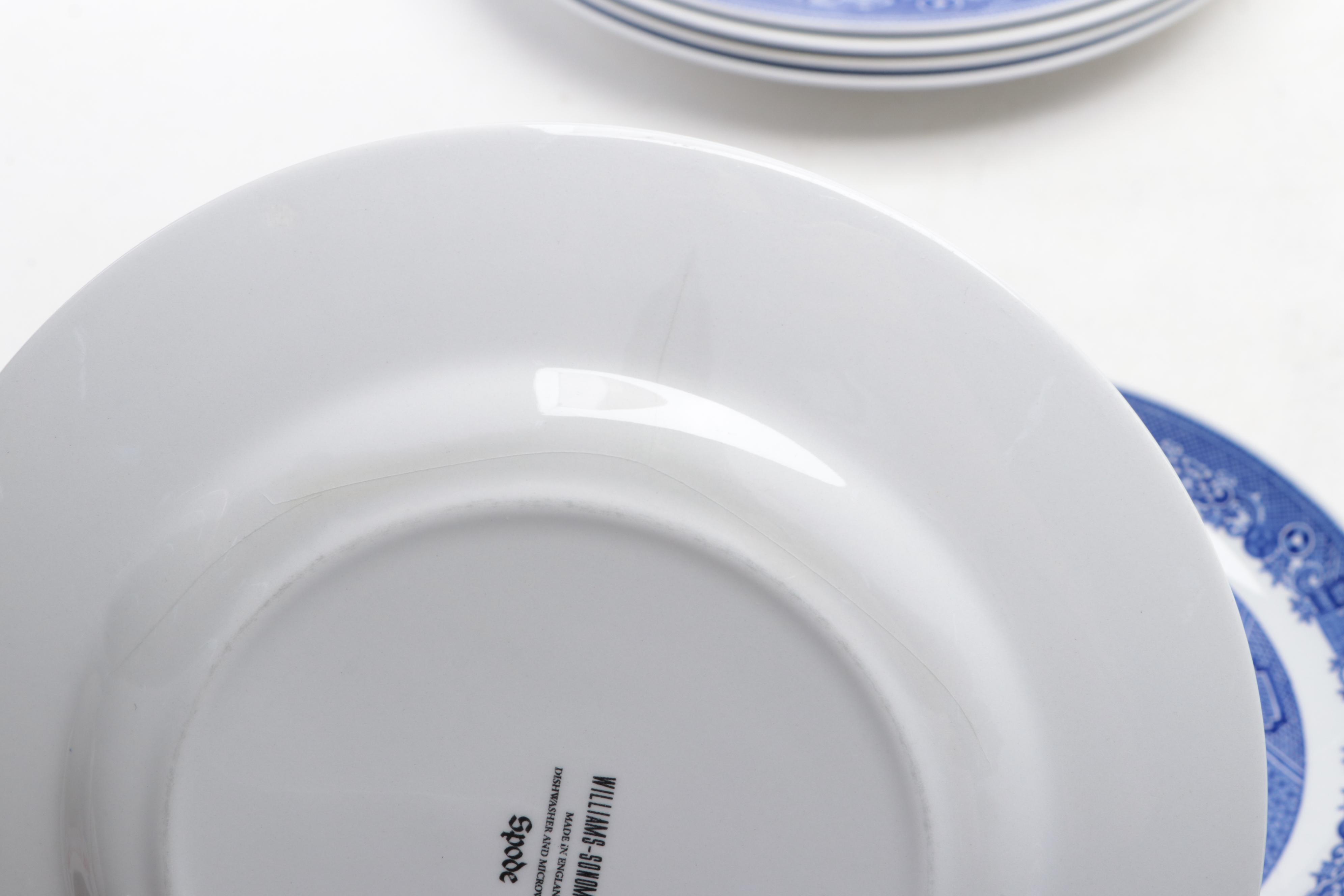 Spode for Williams-Sonoma "Blue Willow" Ceramic Dinnerware