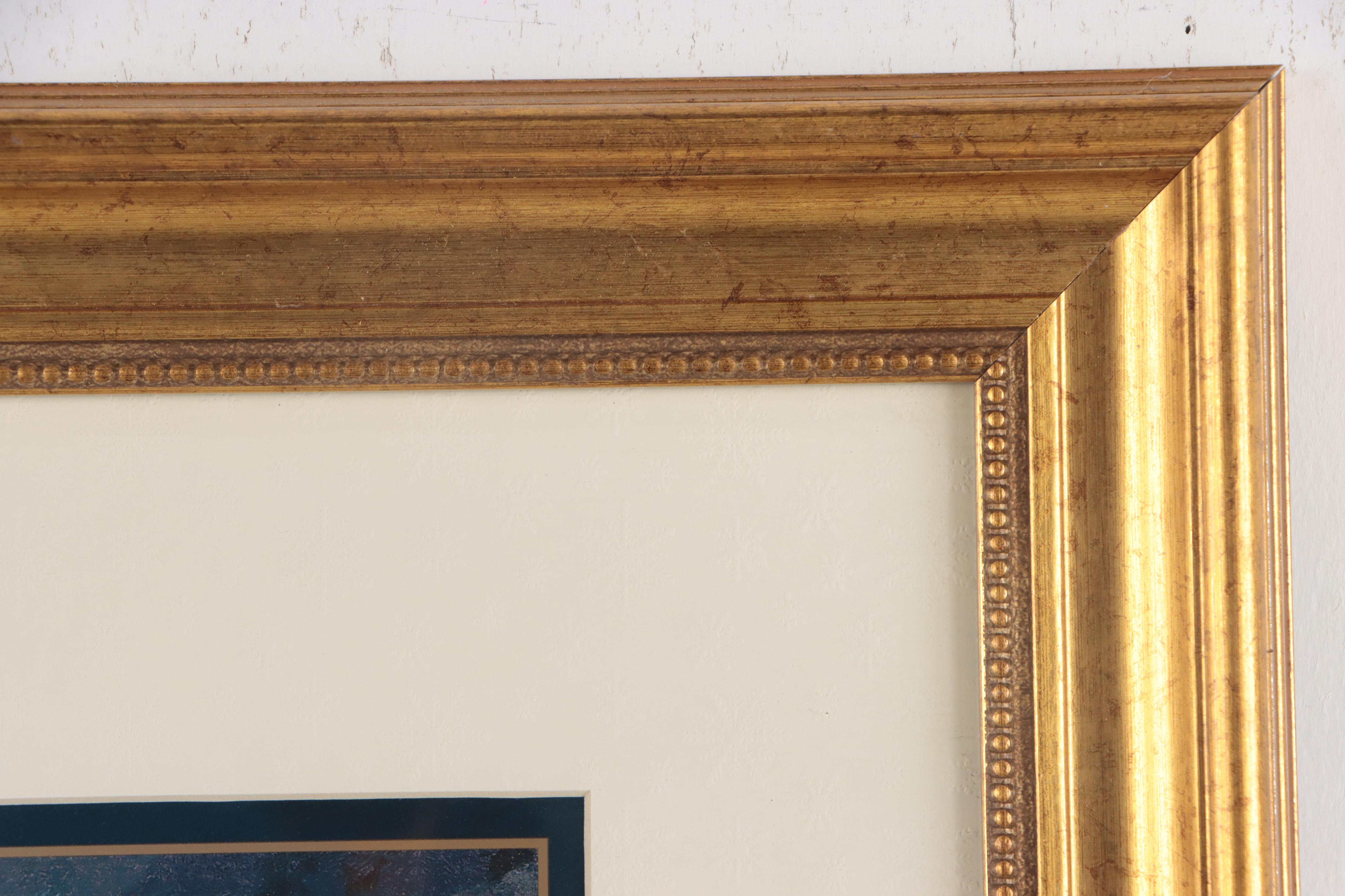 Thomas Kinkade Offset Lithograph "The Night Before Christmas"