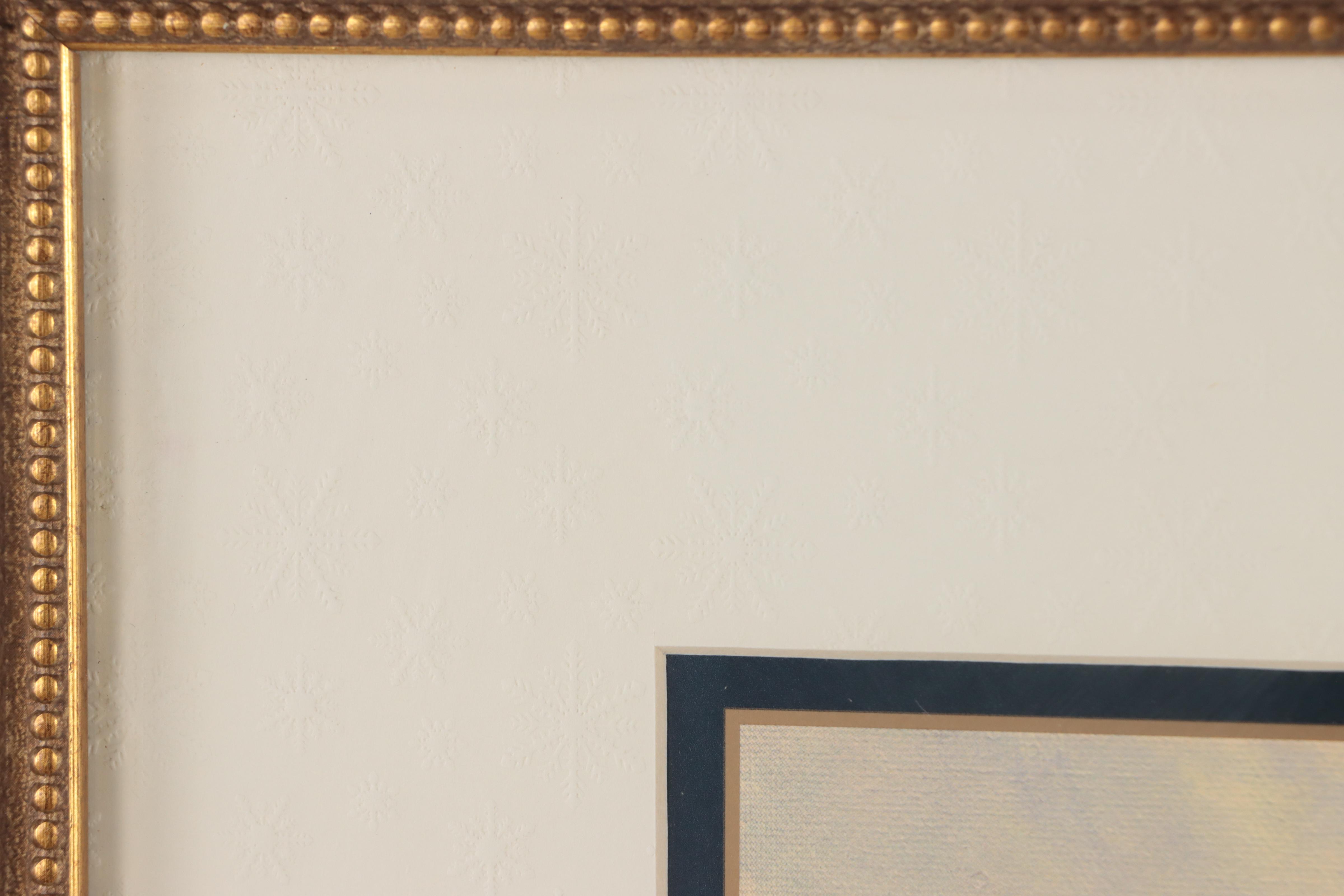 Thomas Kinkade Offset Lithograph "The Night Before Christmas"