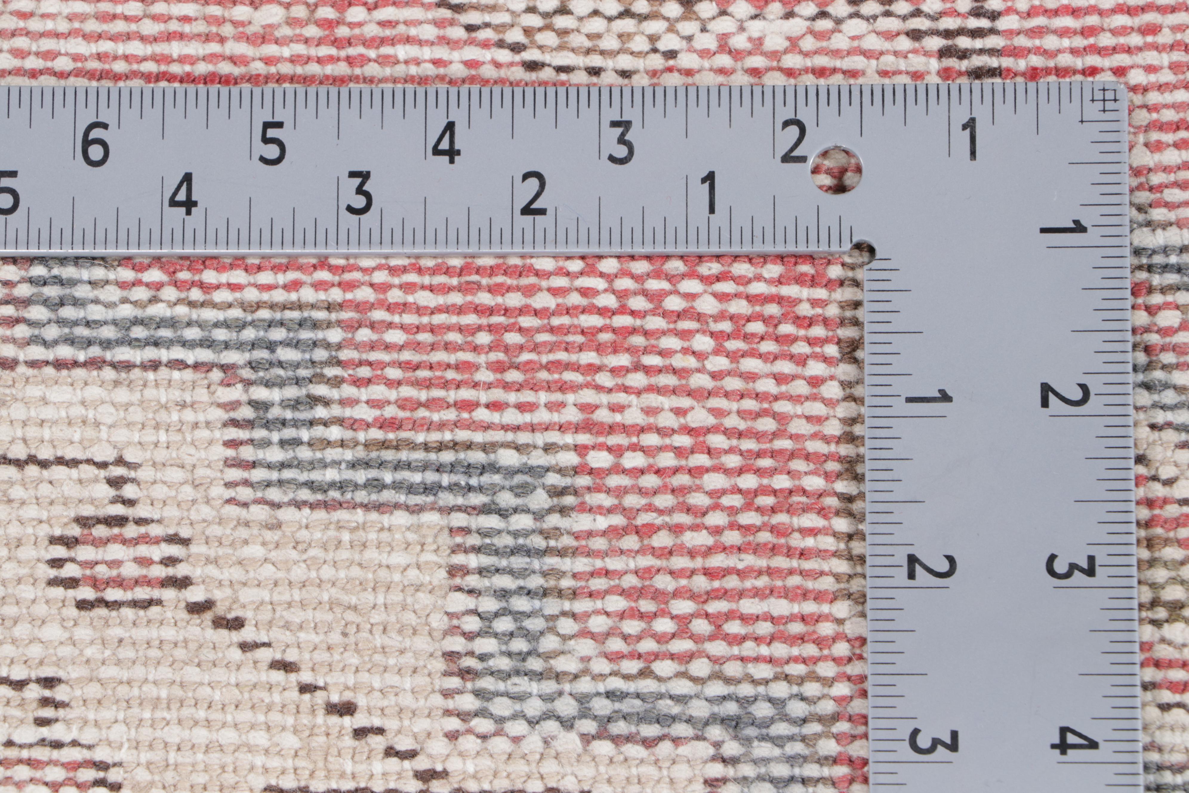 4'4 x 6'7 Hand-Knotted Persian Hamadan Area Rug