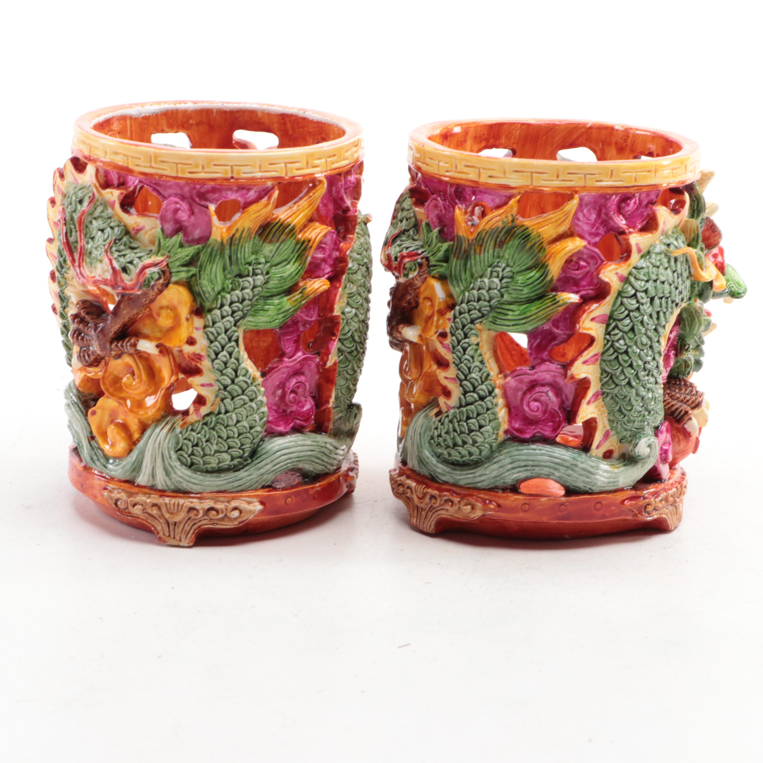 Gump's with Other Chinese Dragon Box, Figurine, Candle Votives and More