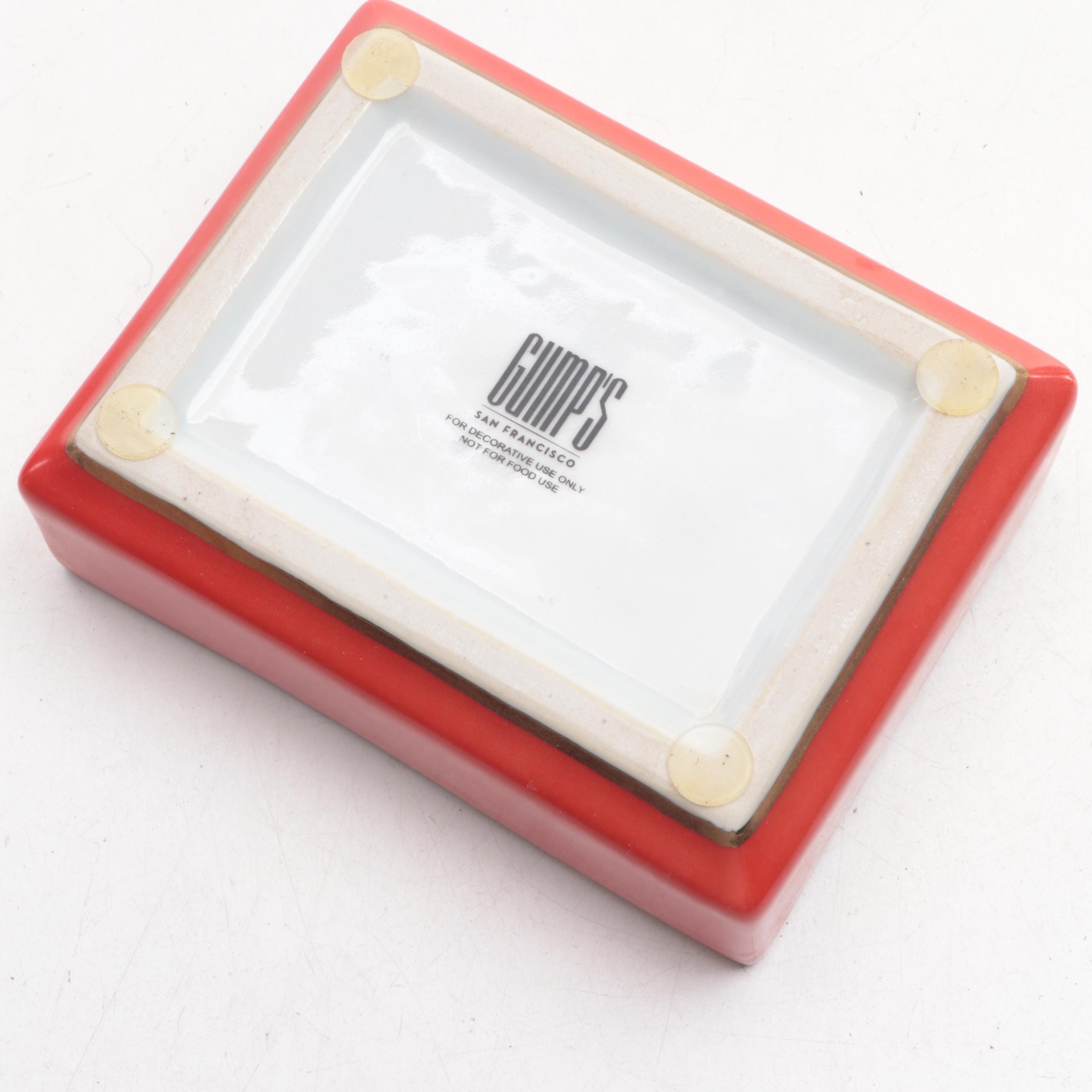 Gump's with Other Chinese Dragon Box, Figurine, Candle Votives and More