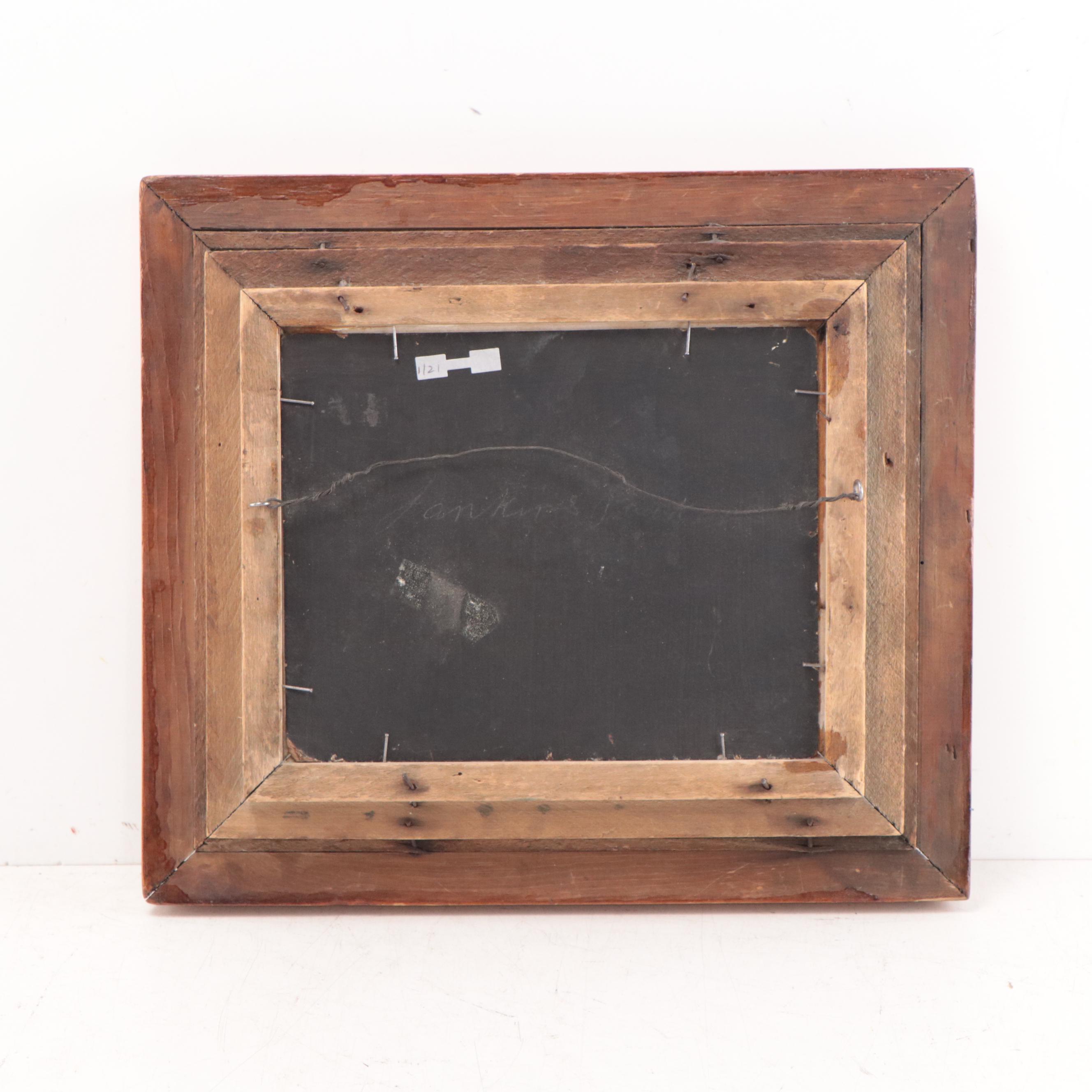 Nature Morte Oil Painting With Fowls and a Rabbit