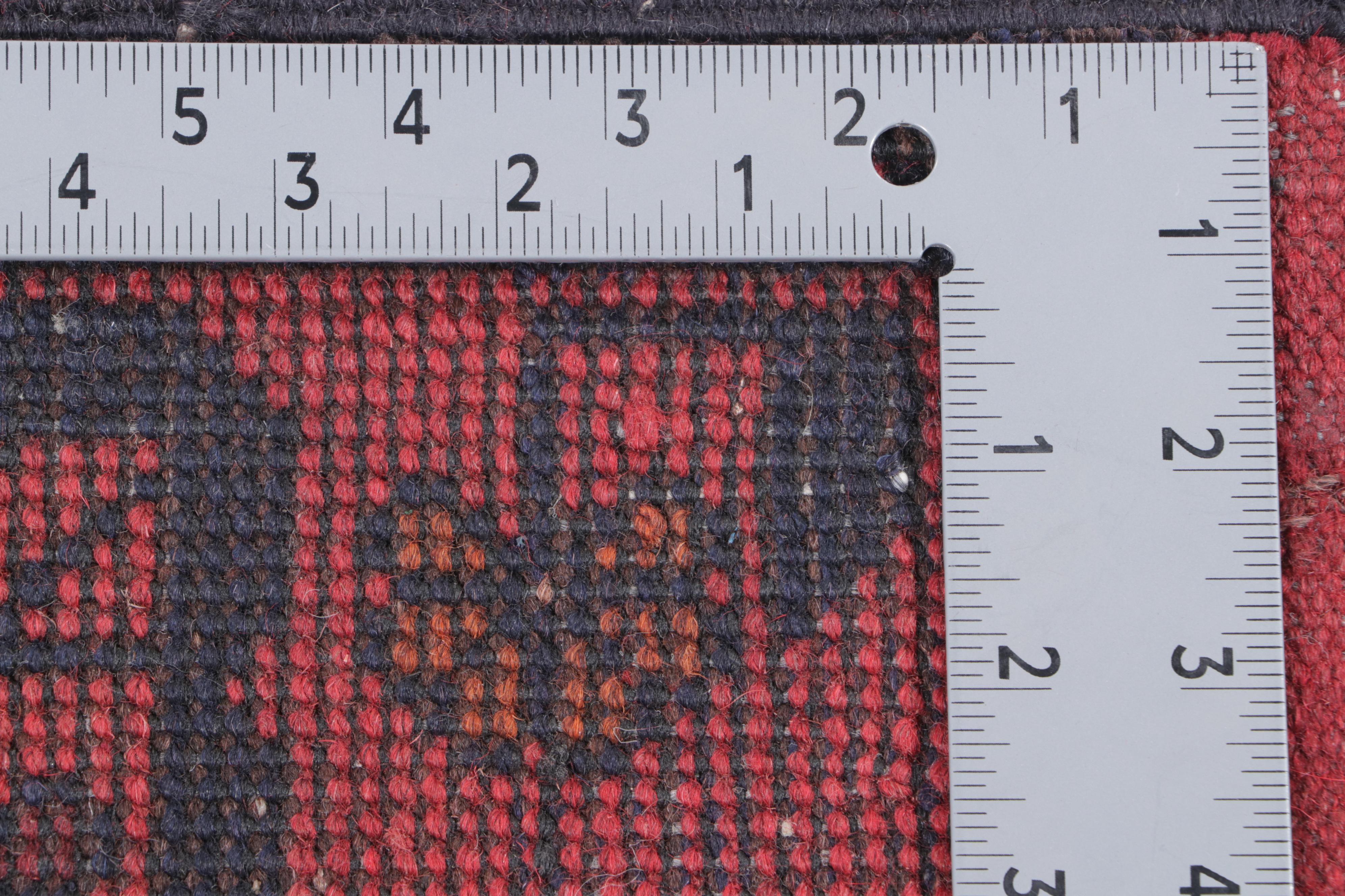 1'9 x 5'4 Hand-Knotted Afghan Kunduz Accent Rug