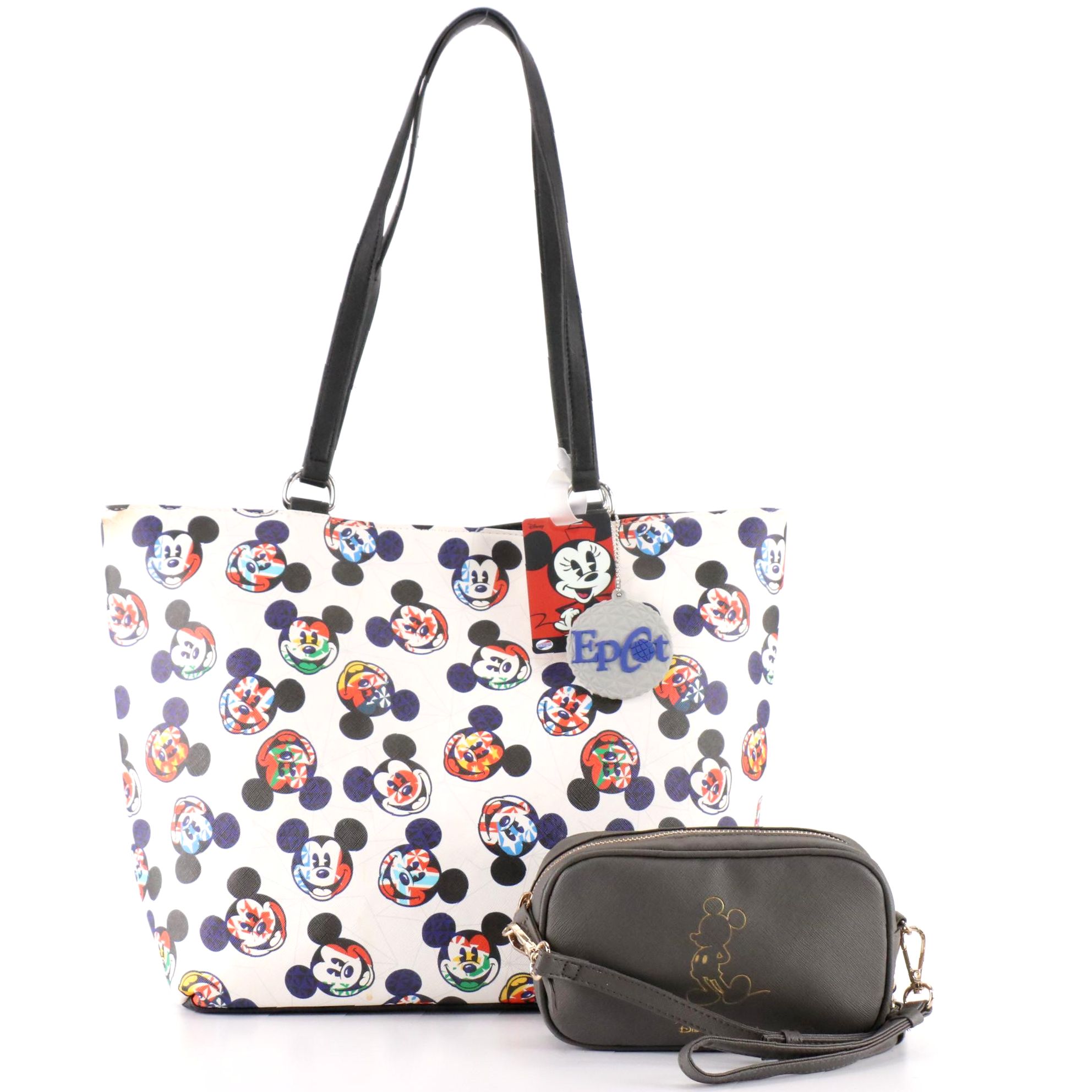 Disney Pandora Crossbody Bag and Epcot Large Tote Bag