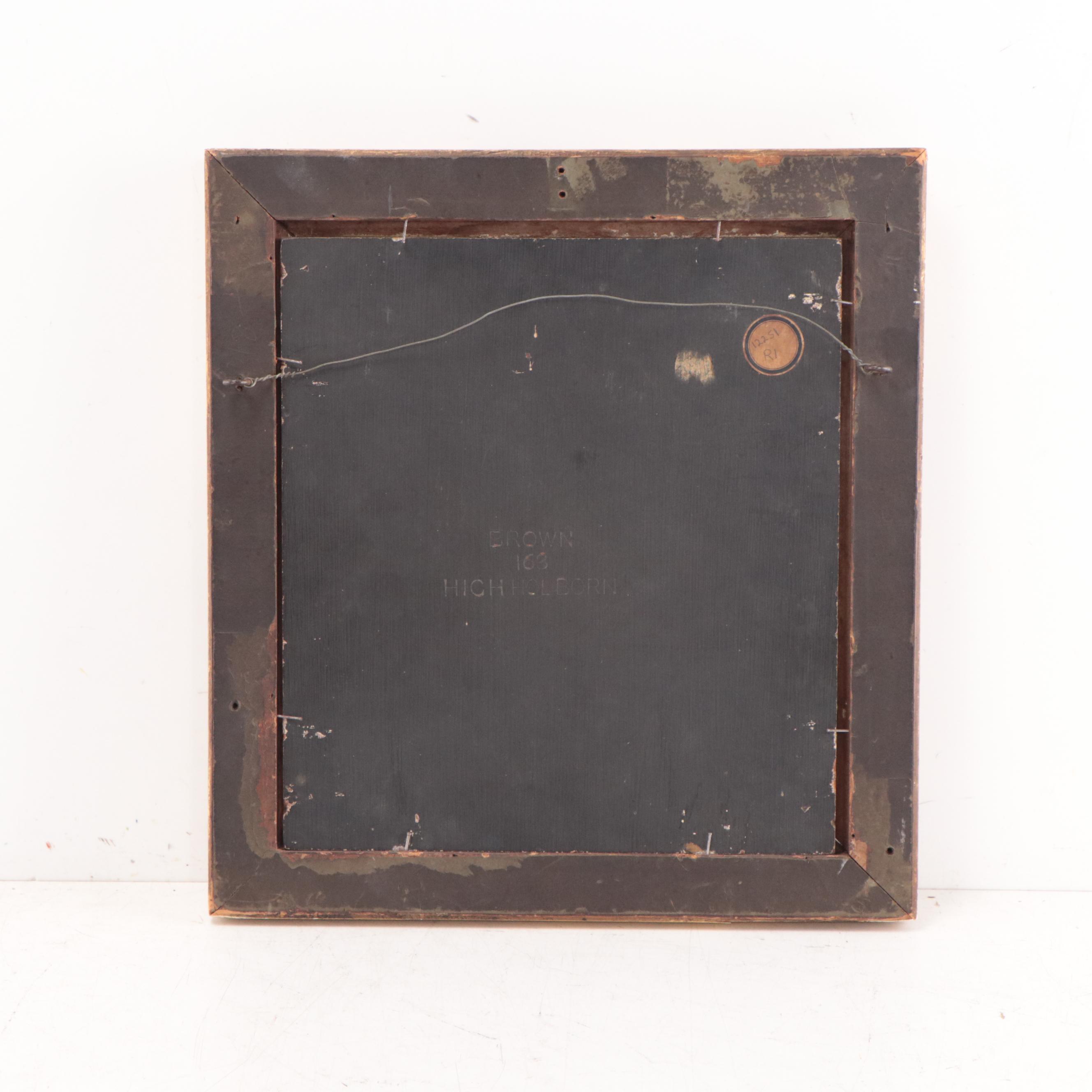 Oil Painting of European Cityscape