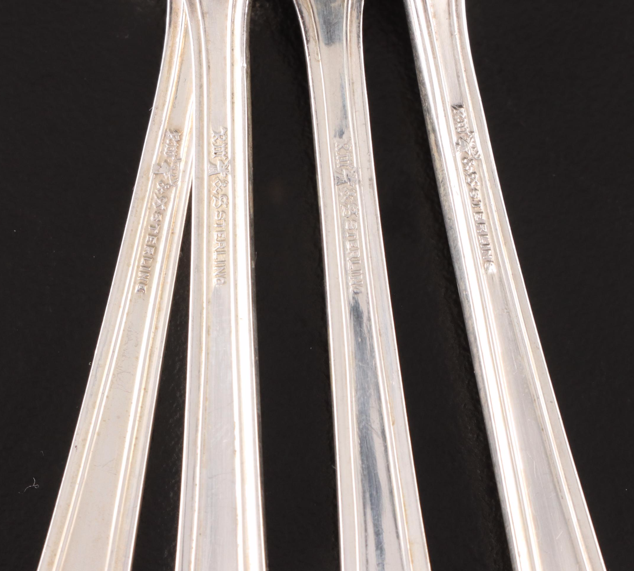 Wallace, Durgin and Alvin Sterling Silver Flatware