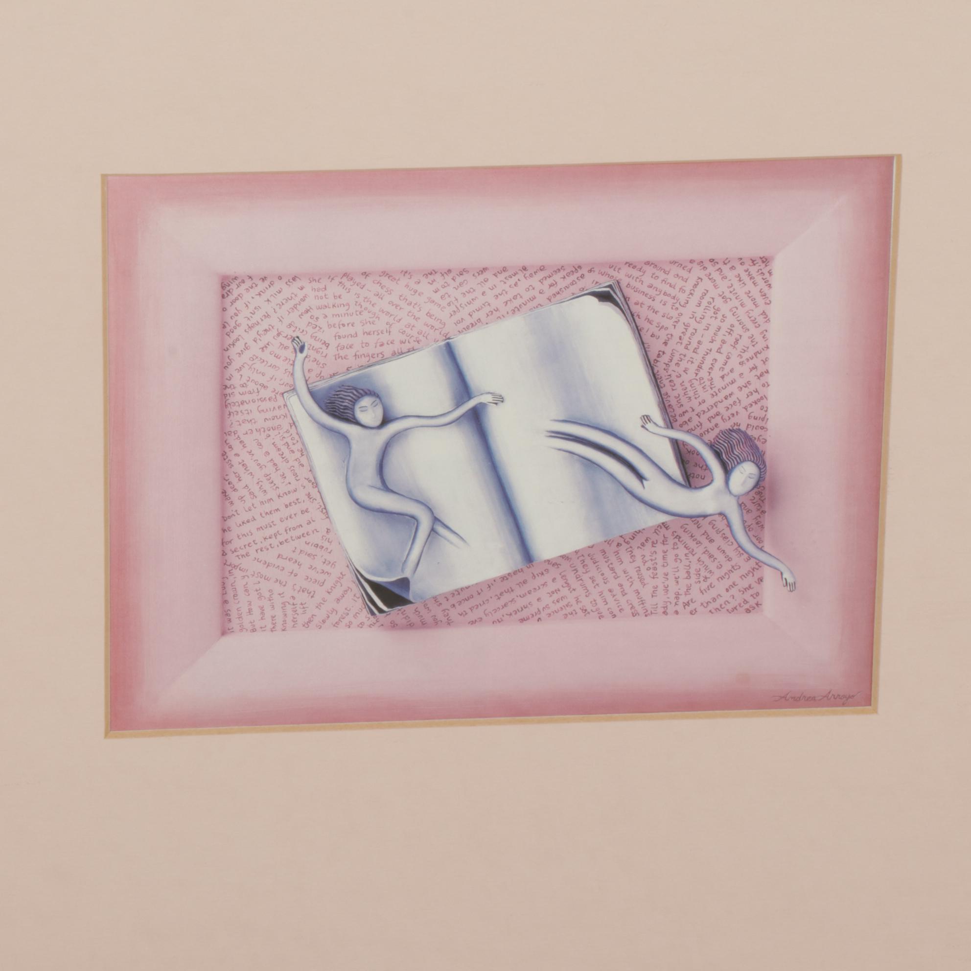 Folk Art Offset Lithographs After Andrea Arroyo, Late 20th Century