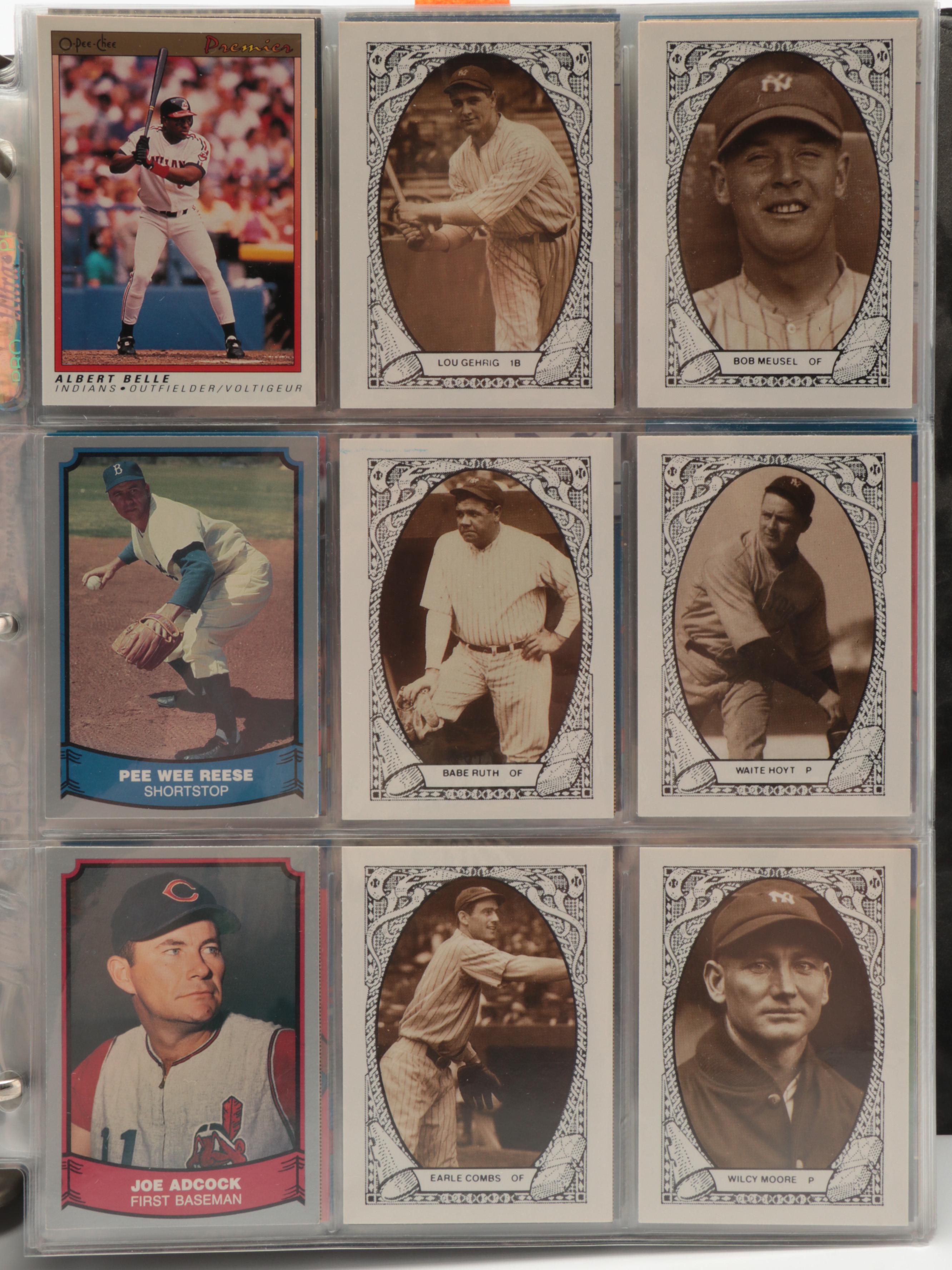 Topps with Other Sports Cards, Babe Ruth, Dan Marino, and More, 1970s–1990s