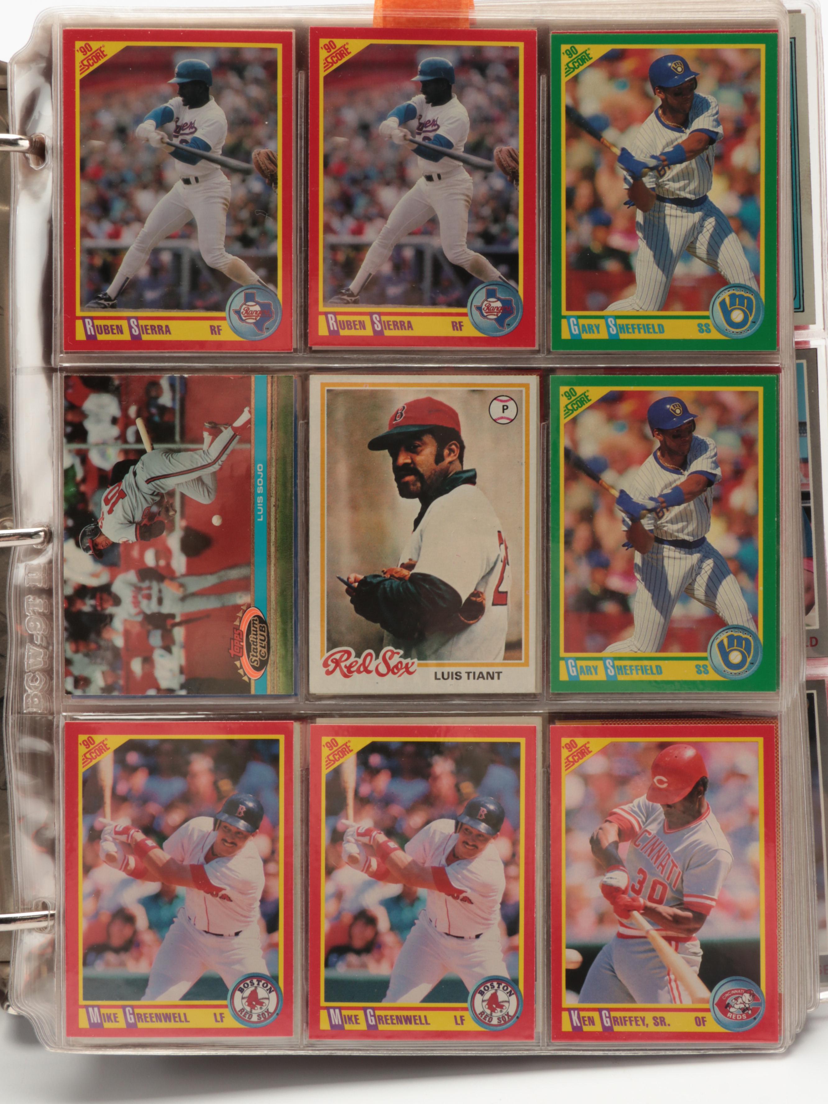 Topps with Other Sports Cards, Babe Ruth, Dan Marino, and More, 1970s–1990s