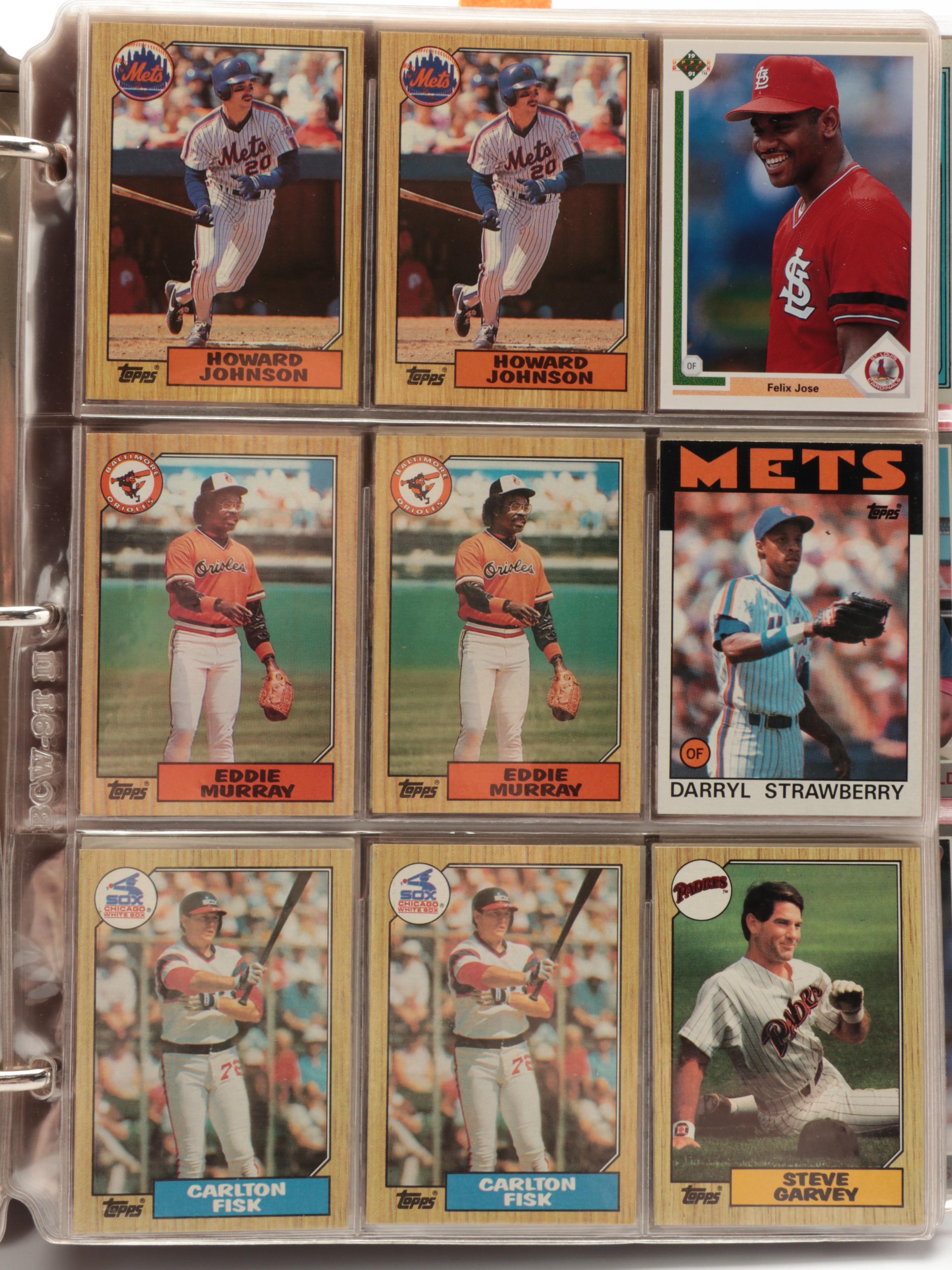 Topps with Other Sports Cards, Babe Ruth, Dan Marino, and More, 1970s–1990s