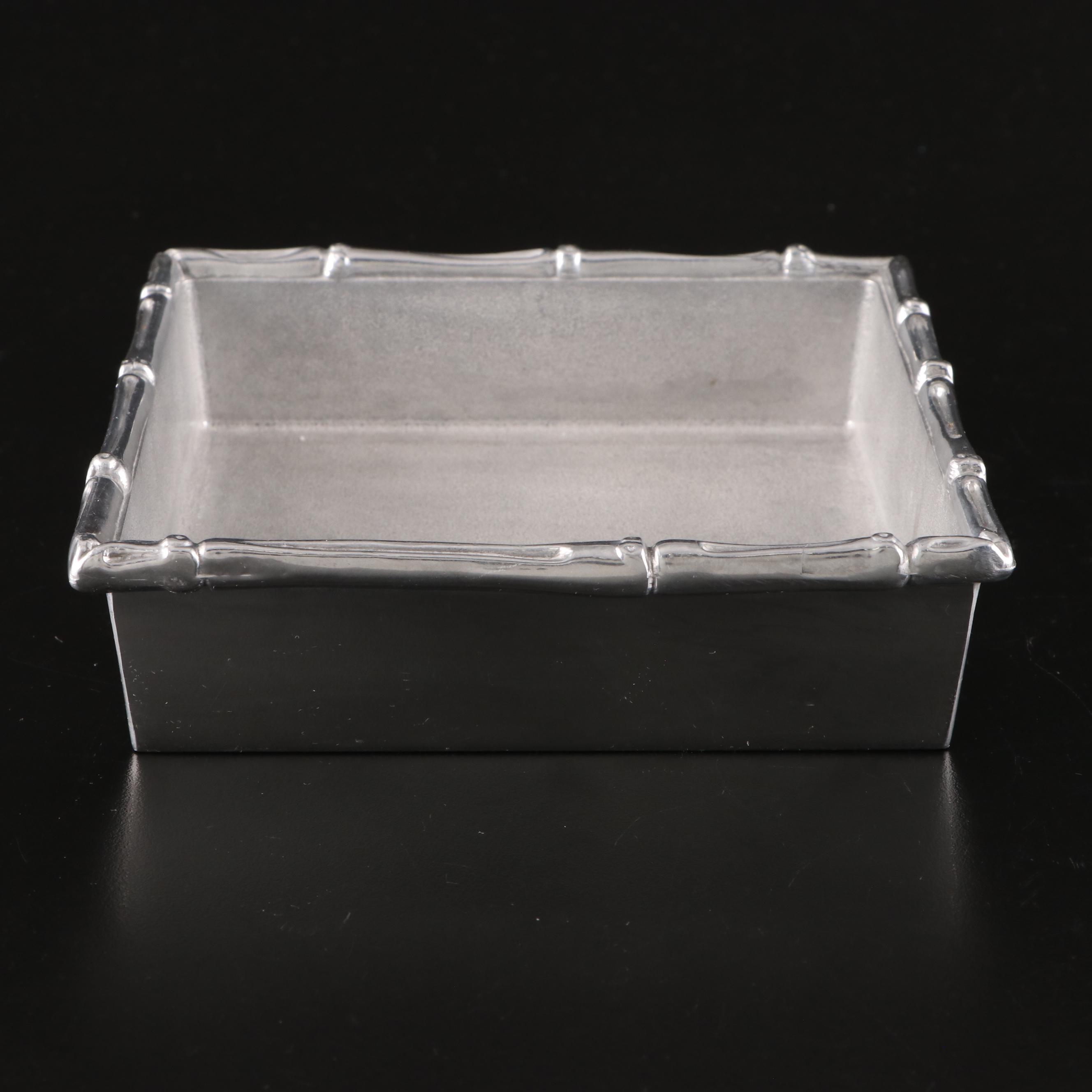 Michael Aram Trivet and Creamer with Mariposa Bowl and Godinger Shakers