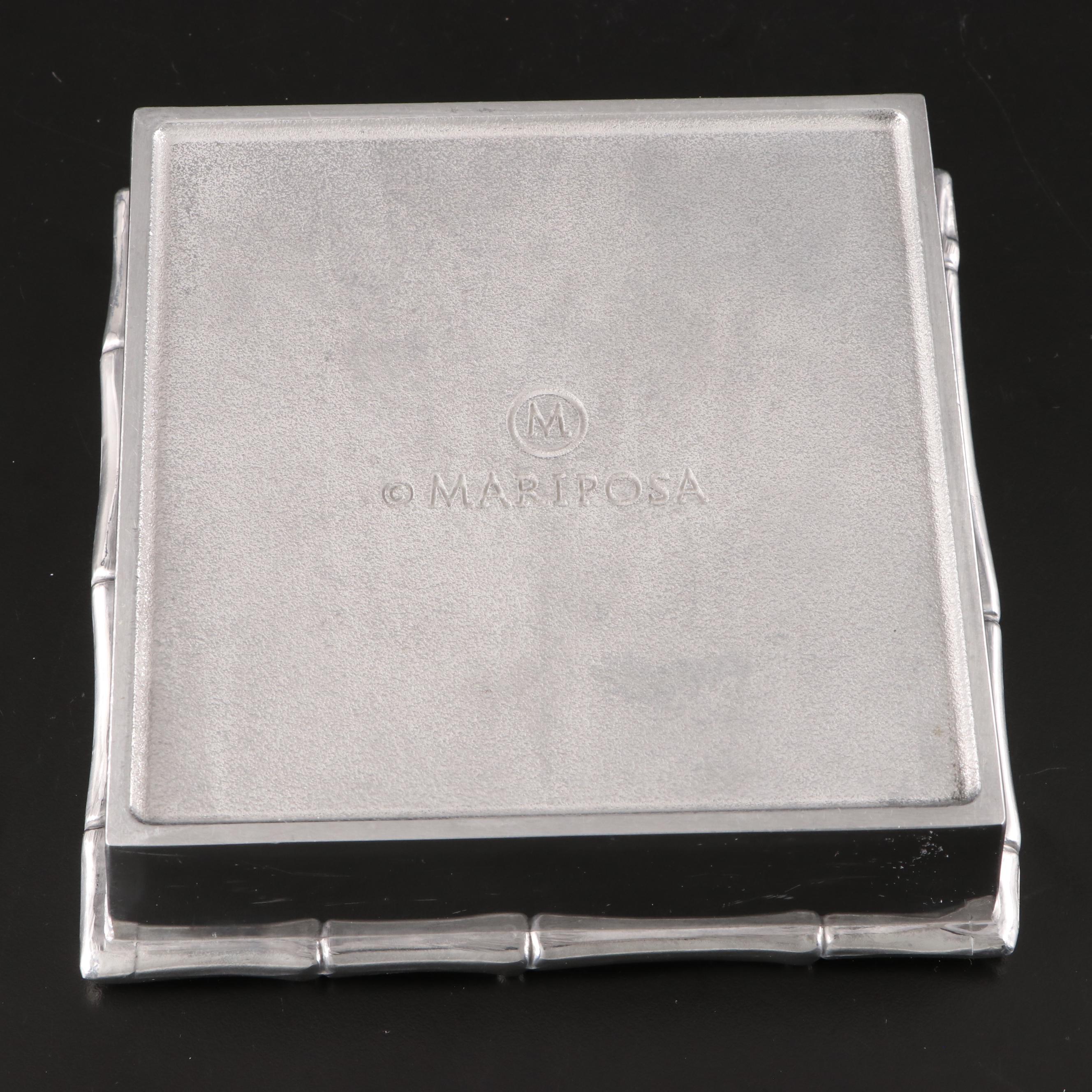 Michael Aram Trivet and Creamer with Mariposa Bowl and Godinger Shakers