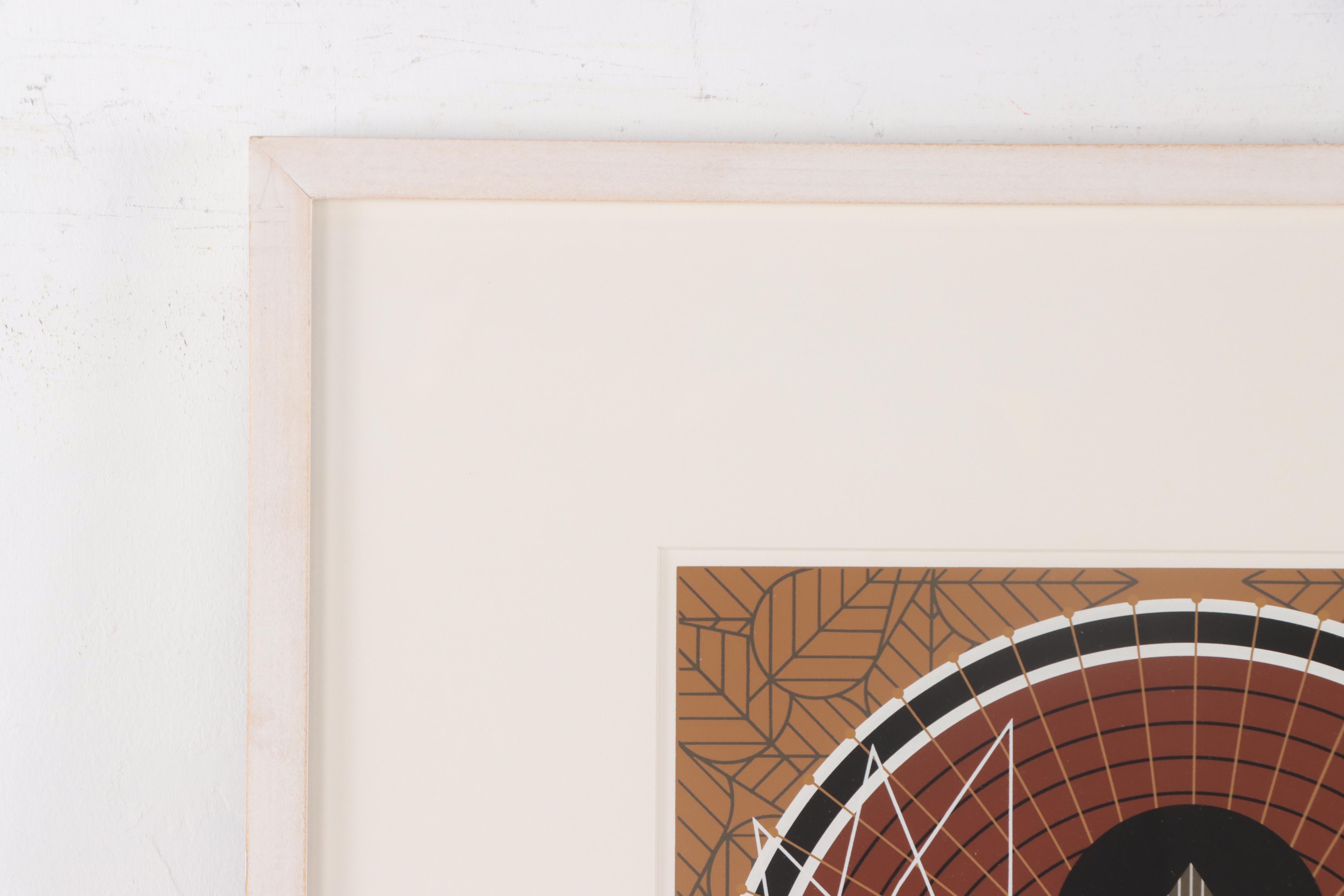 Charley Harper Serigraph "Wingding," 1985