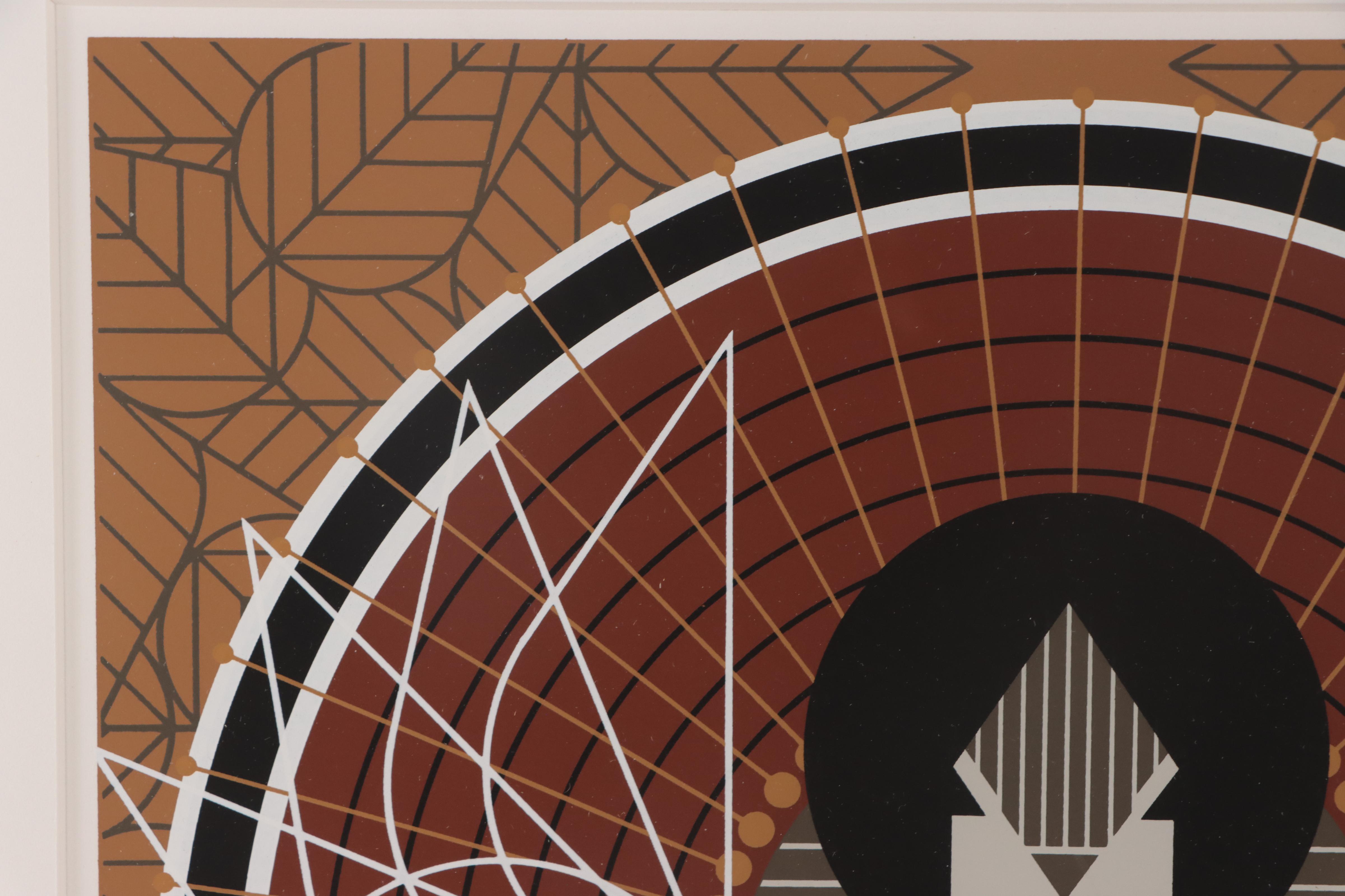 Charley Harper Serigraph "Wingding," 1985