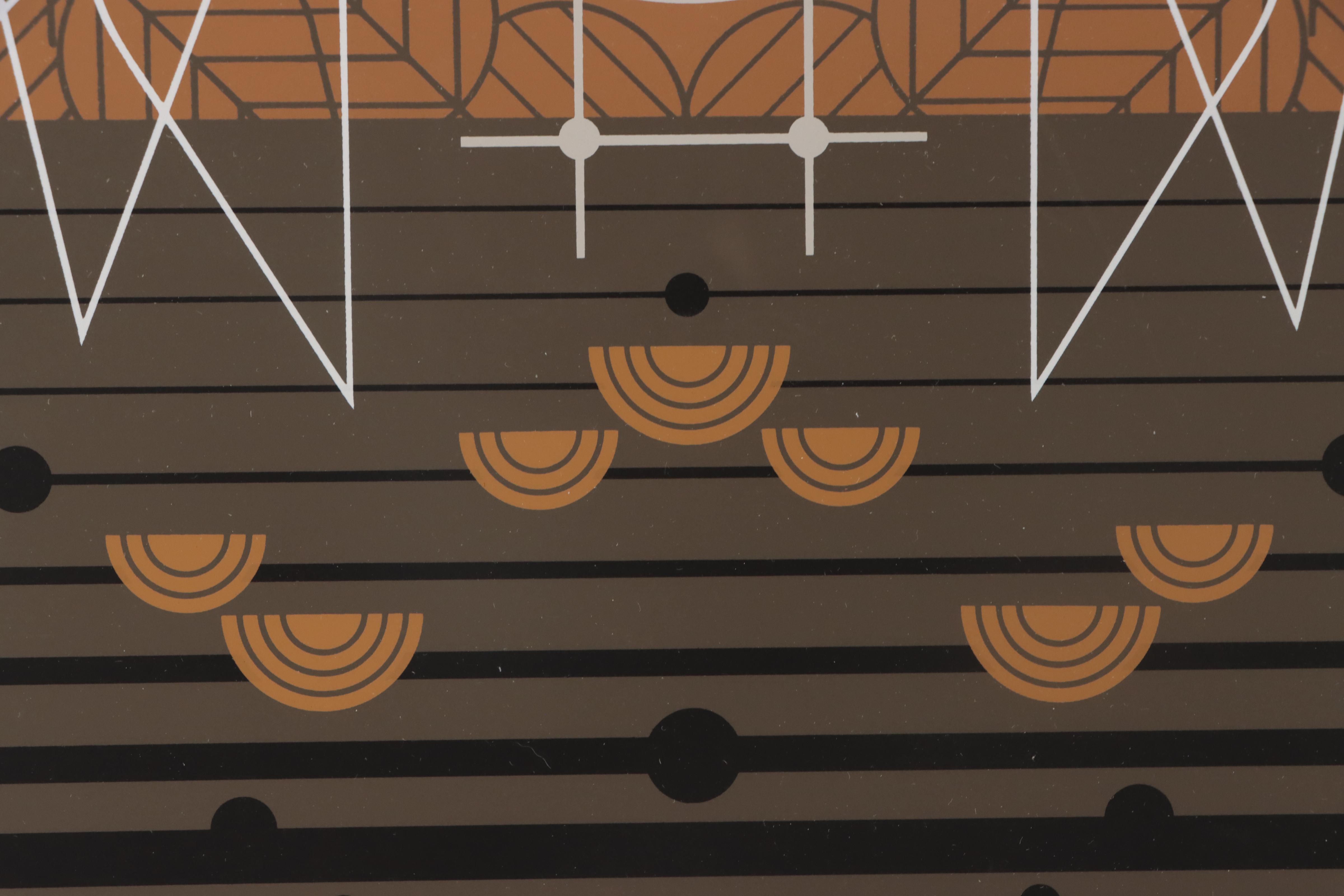 Charley Harper Serigraph "Wingding," 1985