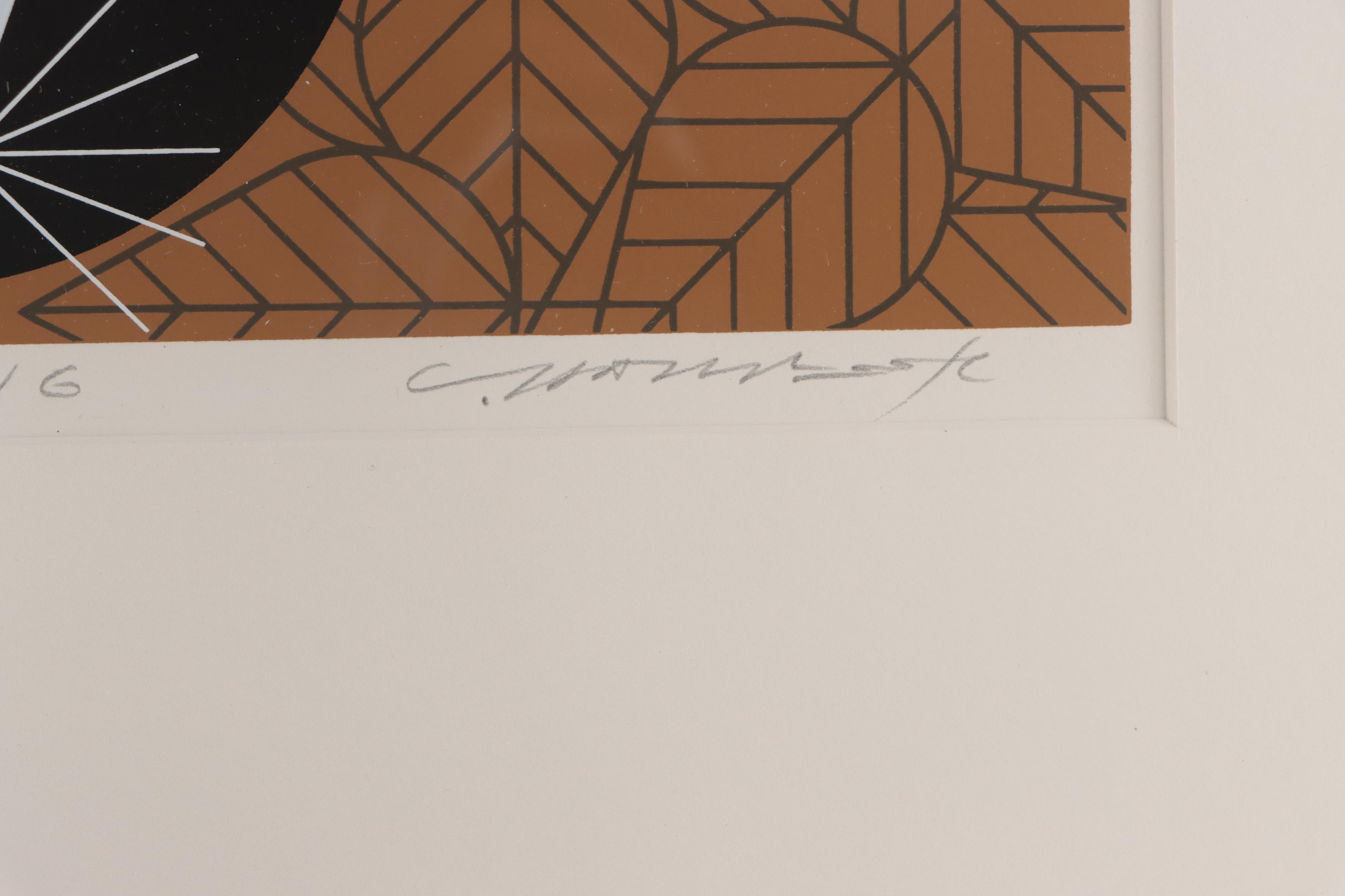 Charley Harper Serigraph "Wingding," 1985